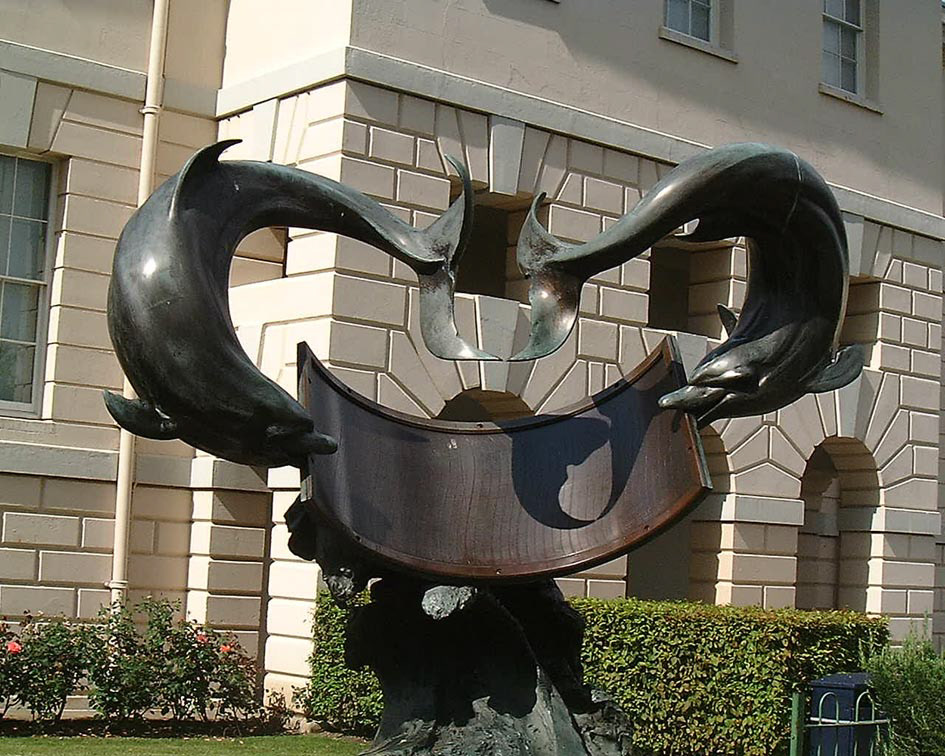 Christopher St. J. H. Daniel - 1977 - Dolphin Dial, Royal Observatory, London