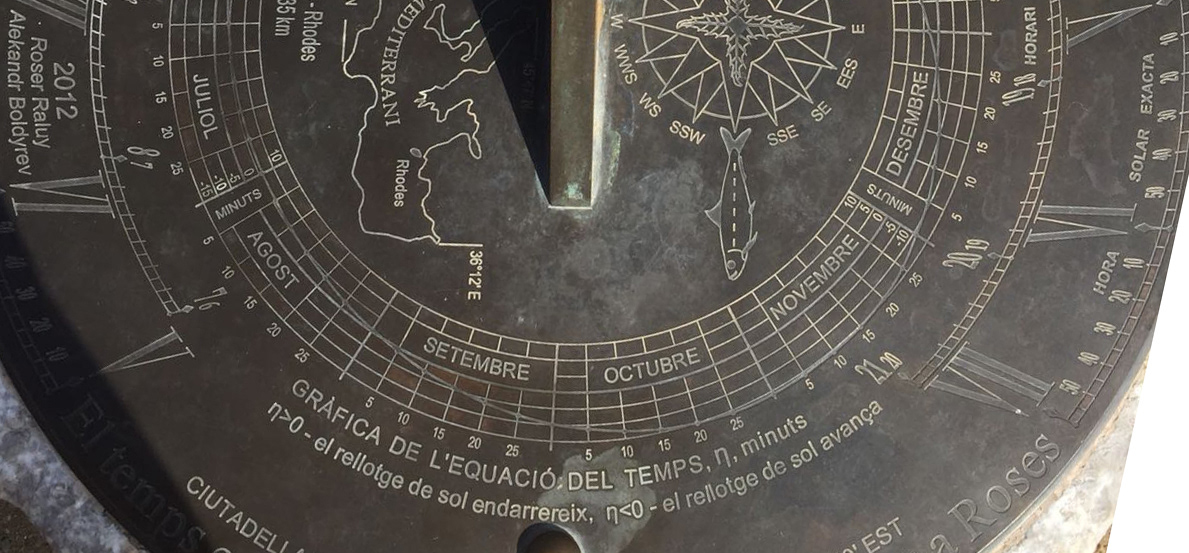 Roser Raluy & Alexandr Boldyrev http://sundials.ru/en/ - 2012 - Roses, Catalonia