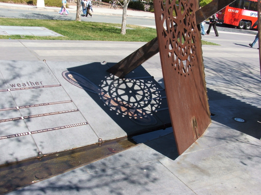 Vic McGrath - after 2001 - Smooth Sailing, Reconciliation Place, Canberra, Australia