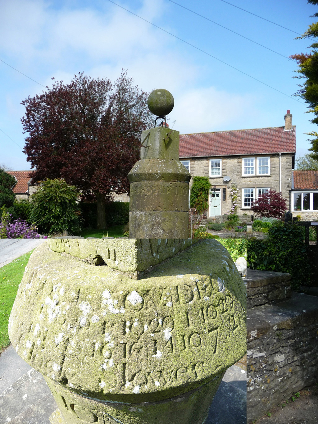 Partial Table from Gillamore, Yorkshire, UK