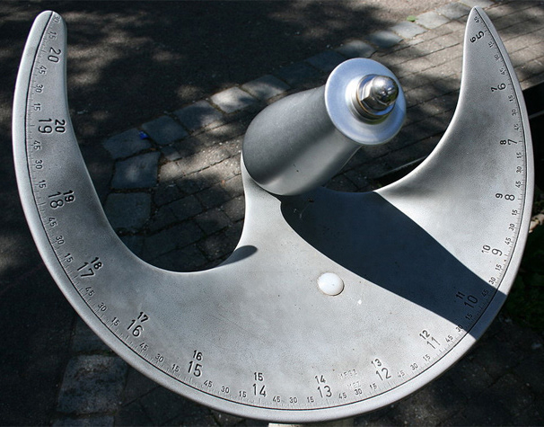 Martin Bernhard' s dial at the Stuttgart Planetarium