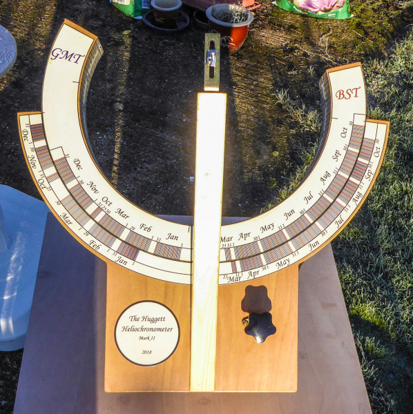 Brian Huggett - 2018 - Equatorial Heliochronometer