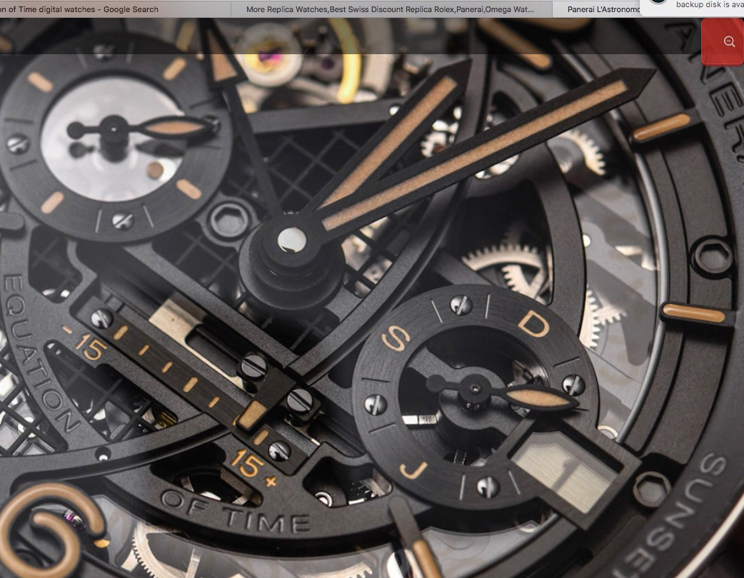 Luminor Panerai Equation watch