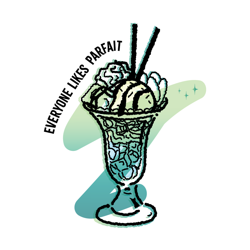 Parfait sticker