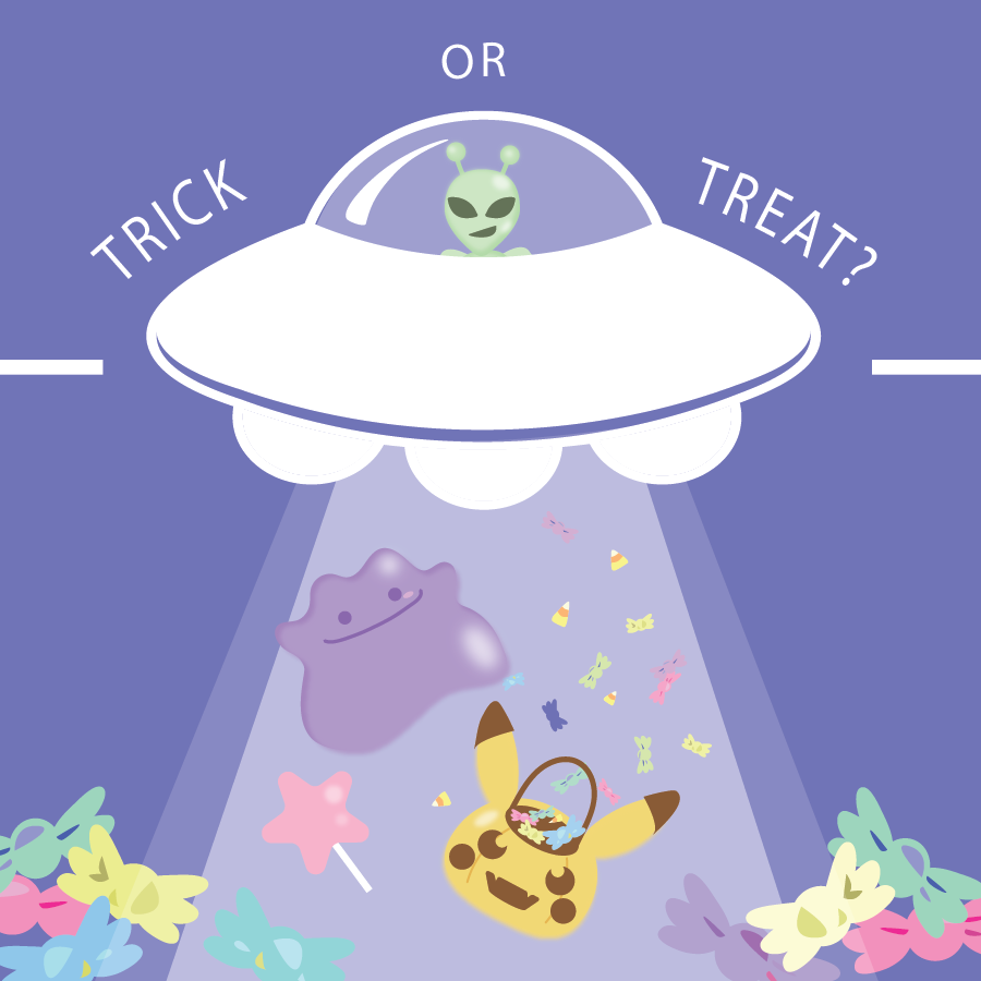 Halloween Pokemon Sticker