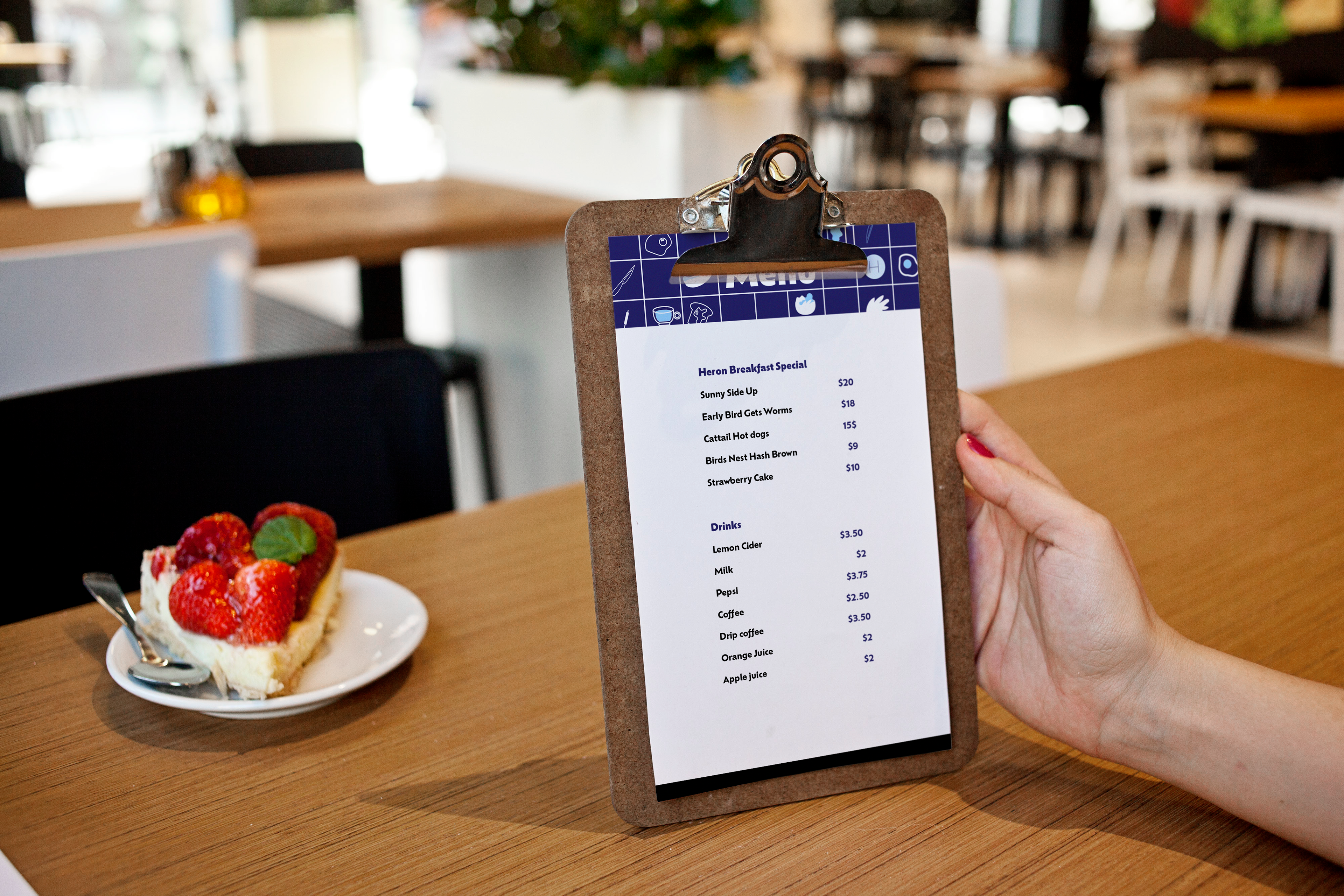 Breakfast Menu