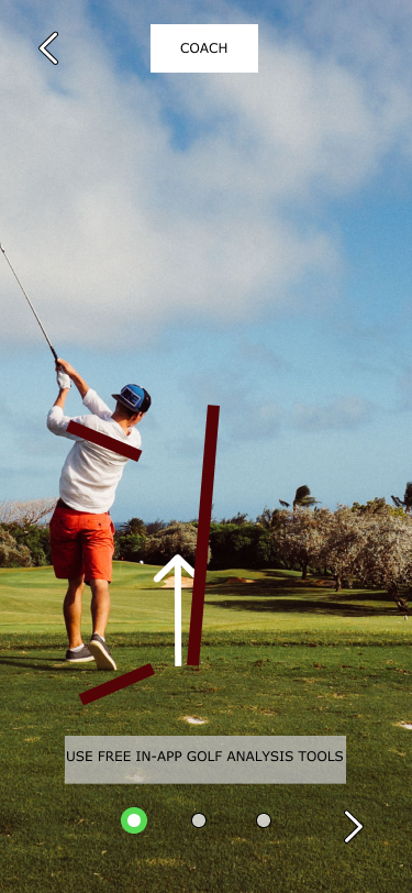 Using golf analysis tools