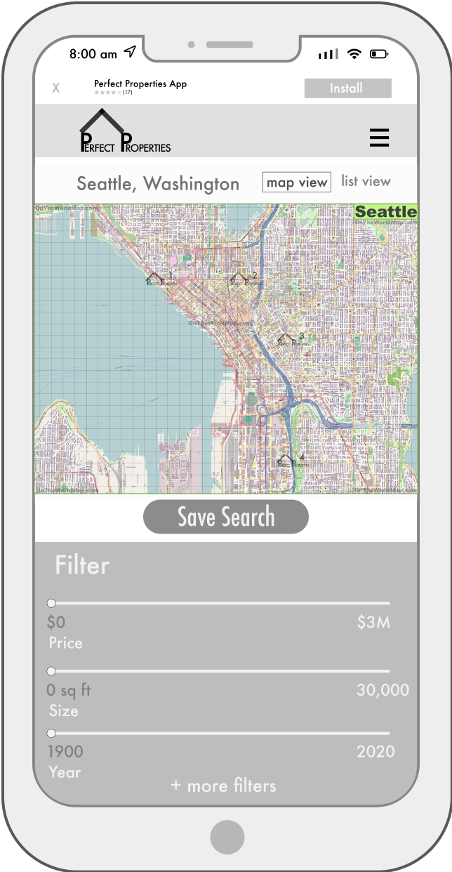 Map view