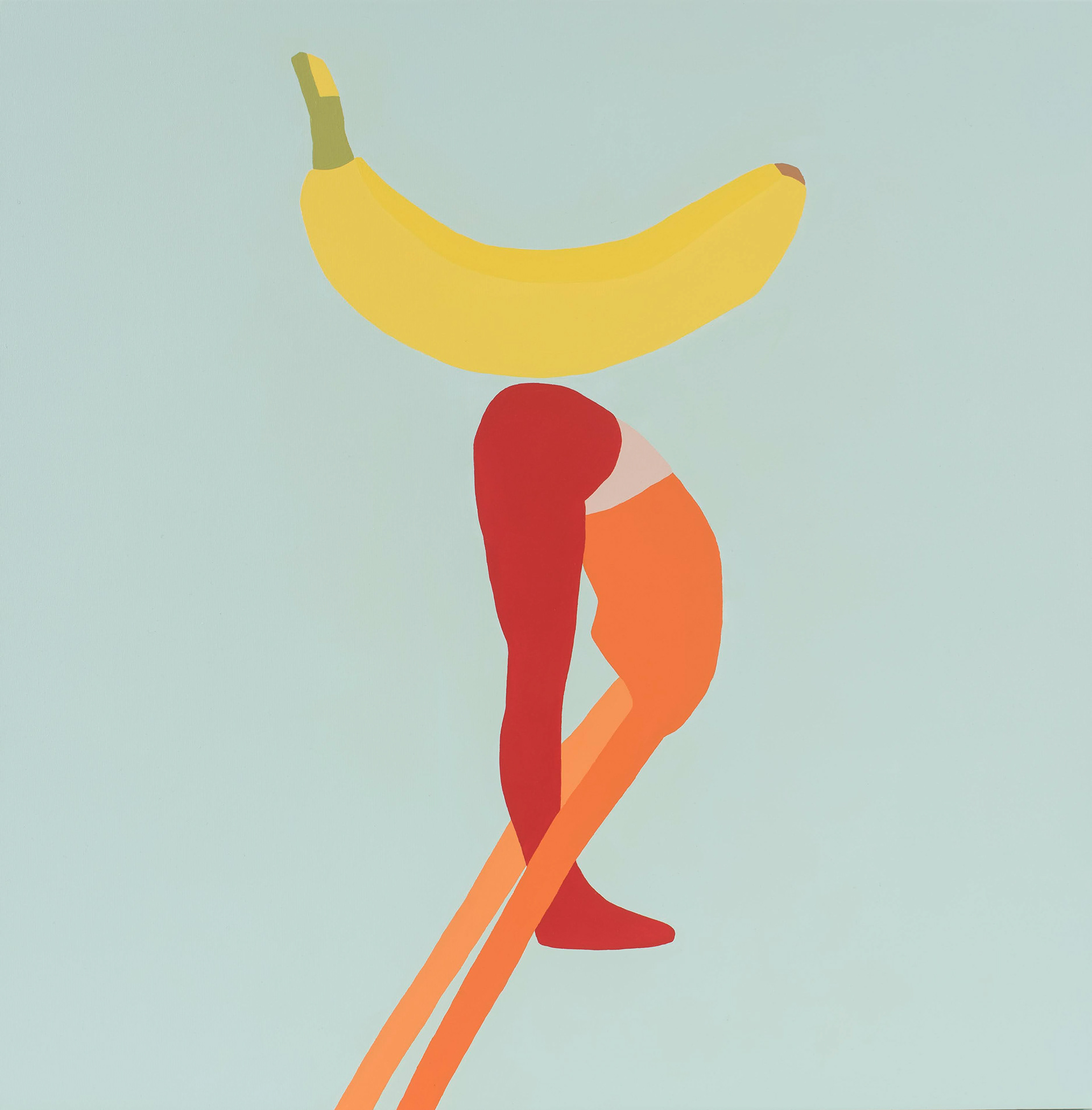 Smoothie 100 x 100 cm acrylic on canvas 2020
