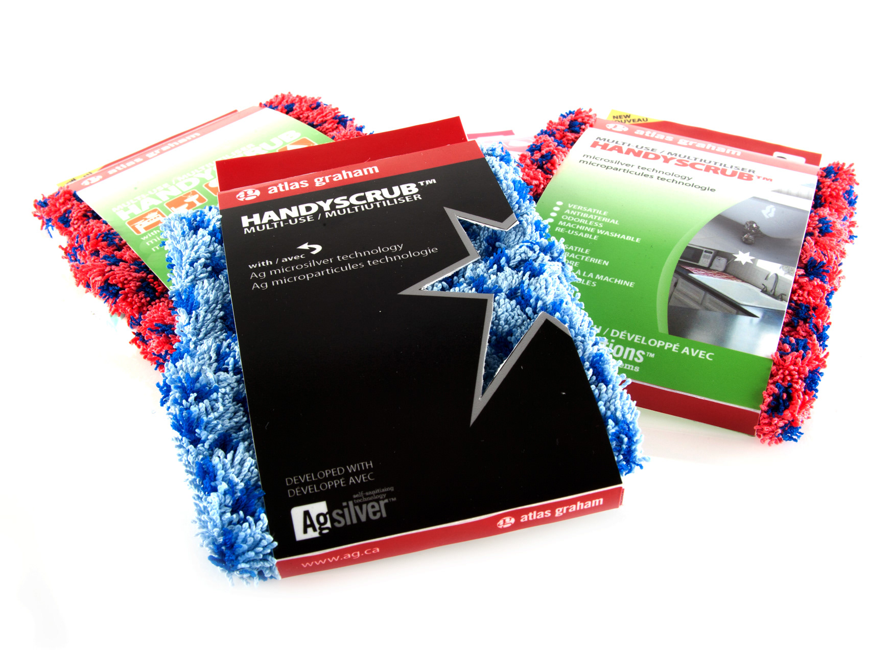 HandyScrub Retail Packaging Example 4