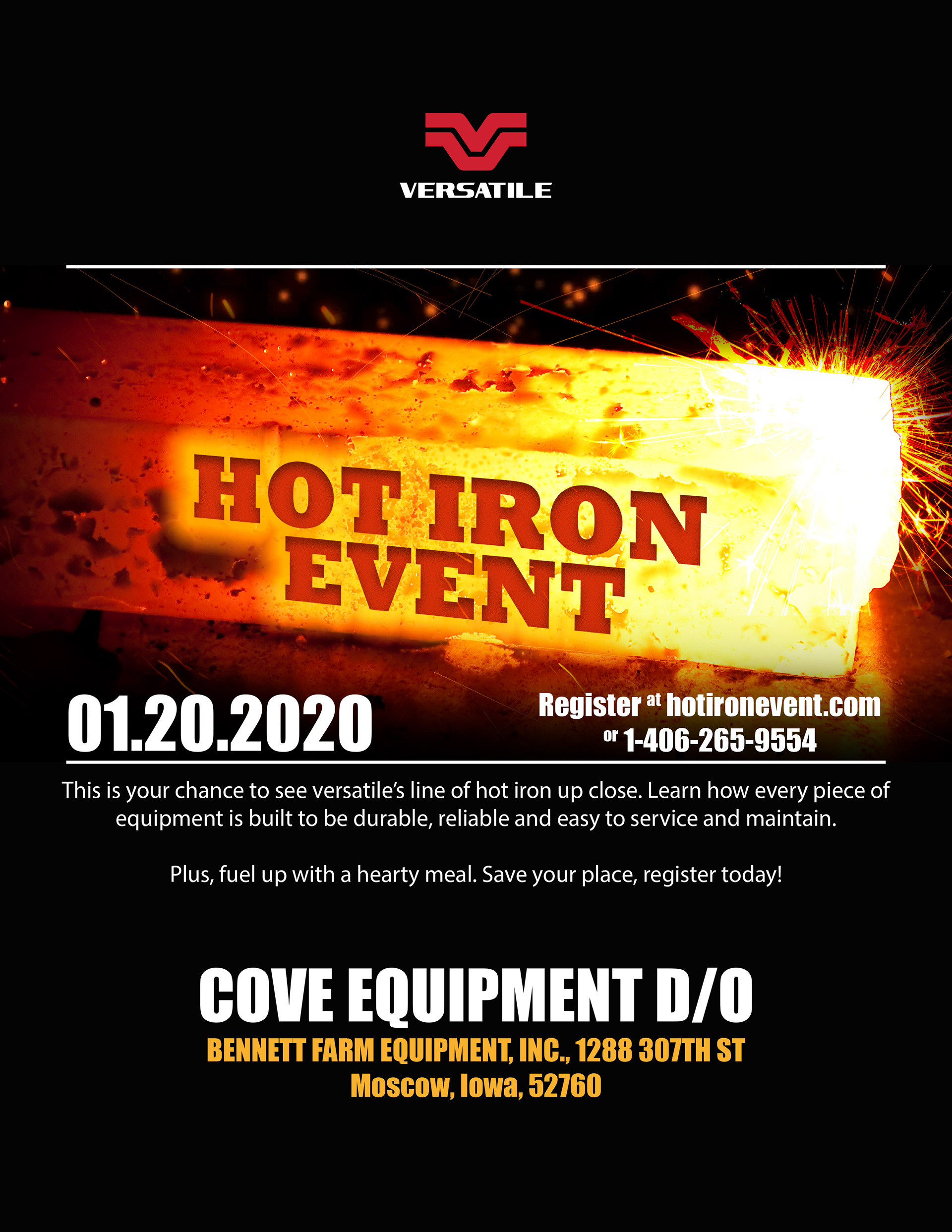 Versatile Dealership Event Example 1