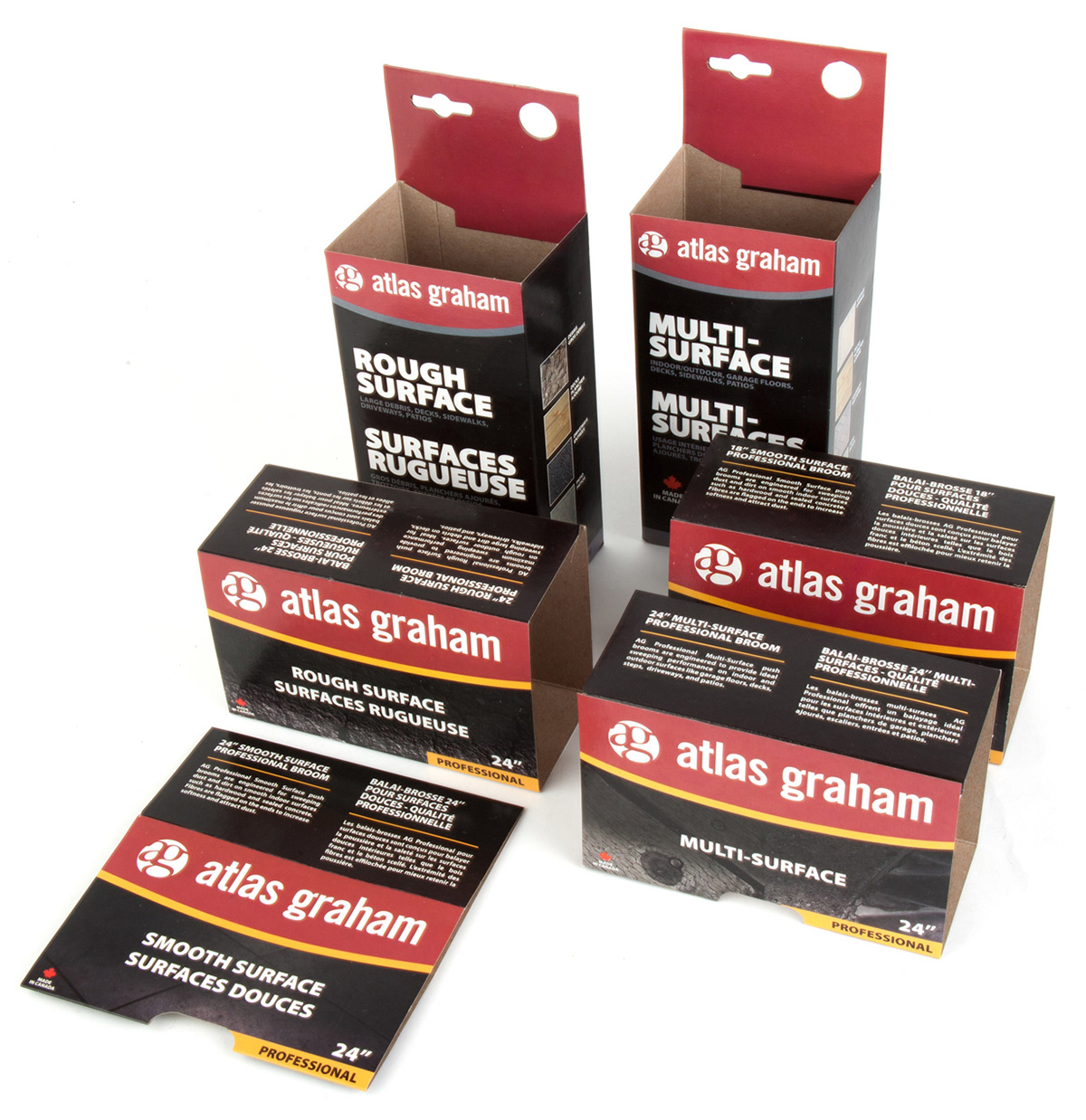 Retail Push Broom Packaging Example 1