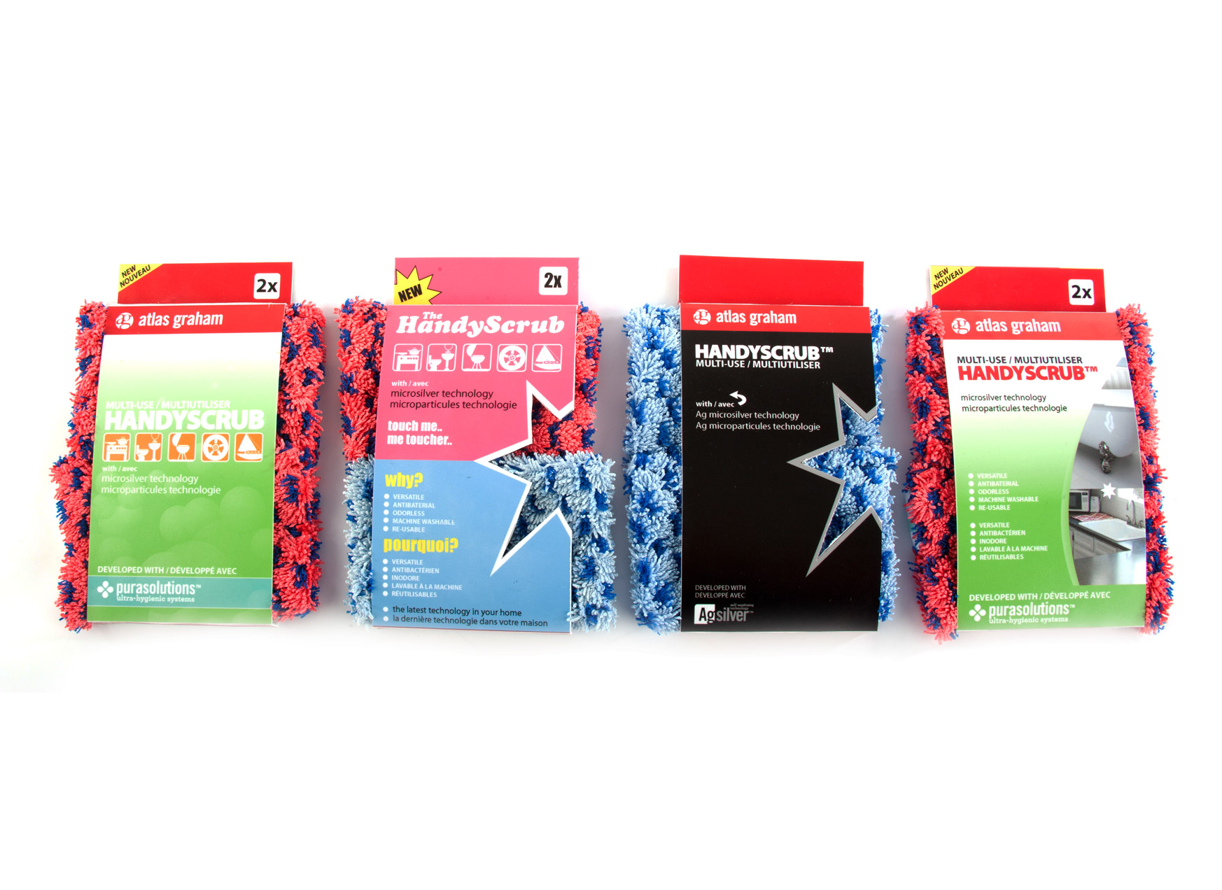HandyScrub Retail Packaging Example 5