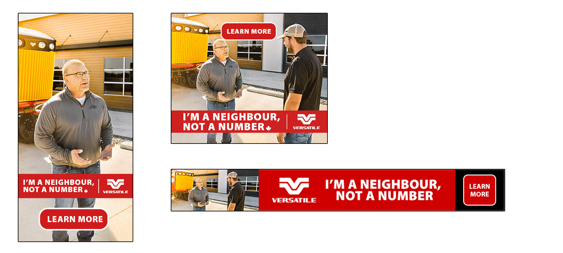 Versatile My Dealer Treats Me Like A Neighbour Display Ads