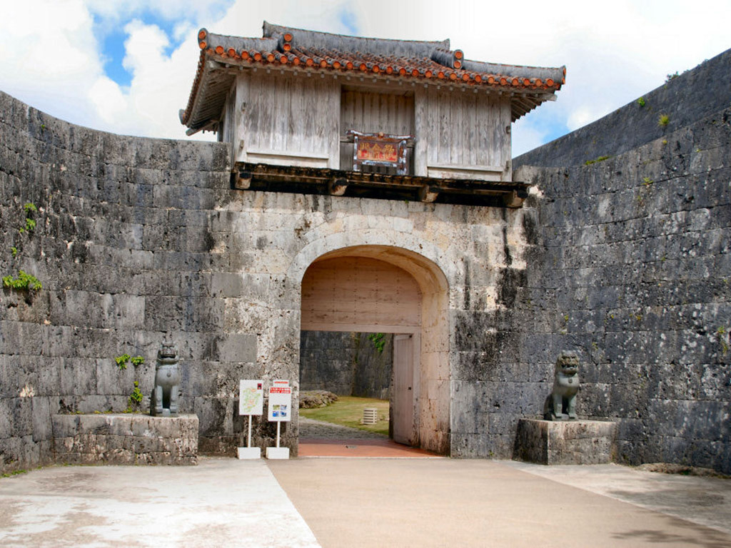 Kankai-mon (Gate) of Shuri Castle Site
