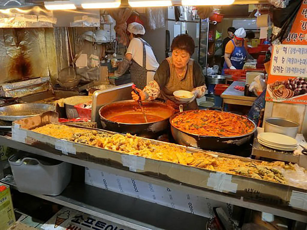 Lots of good eats at Dongmun Traditional Market