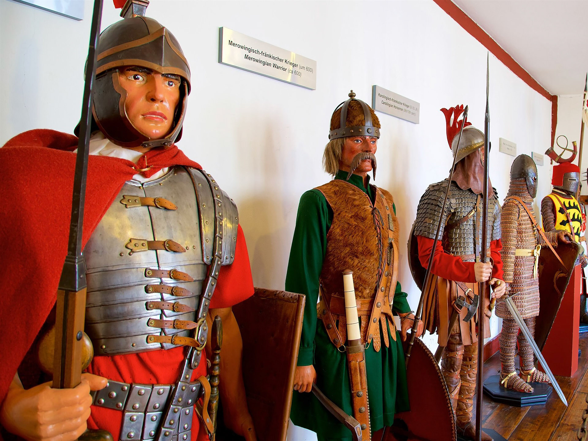 Display of armament through history