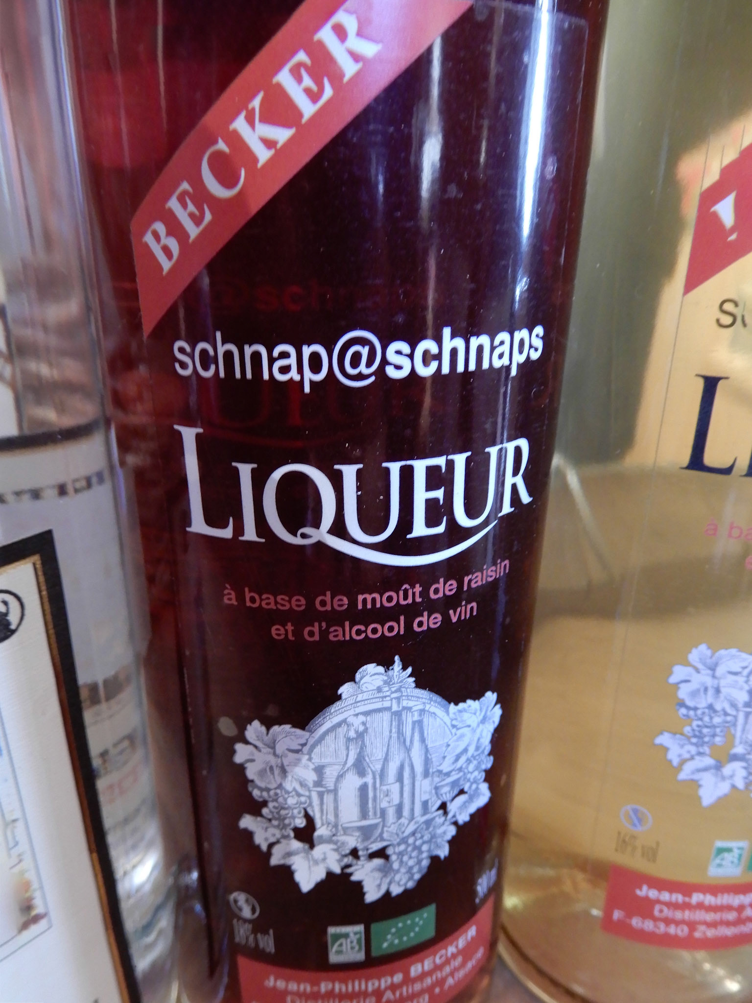 Even in the old town of Strasbourg, the Becker name appears frequently