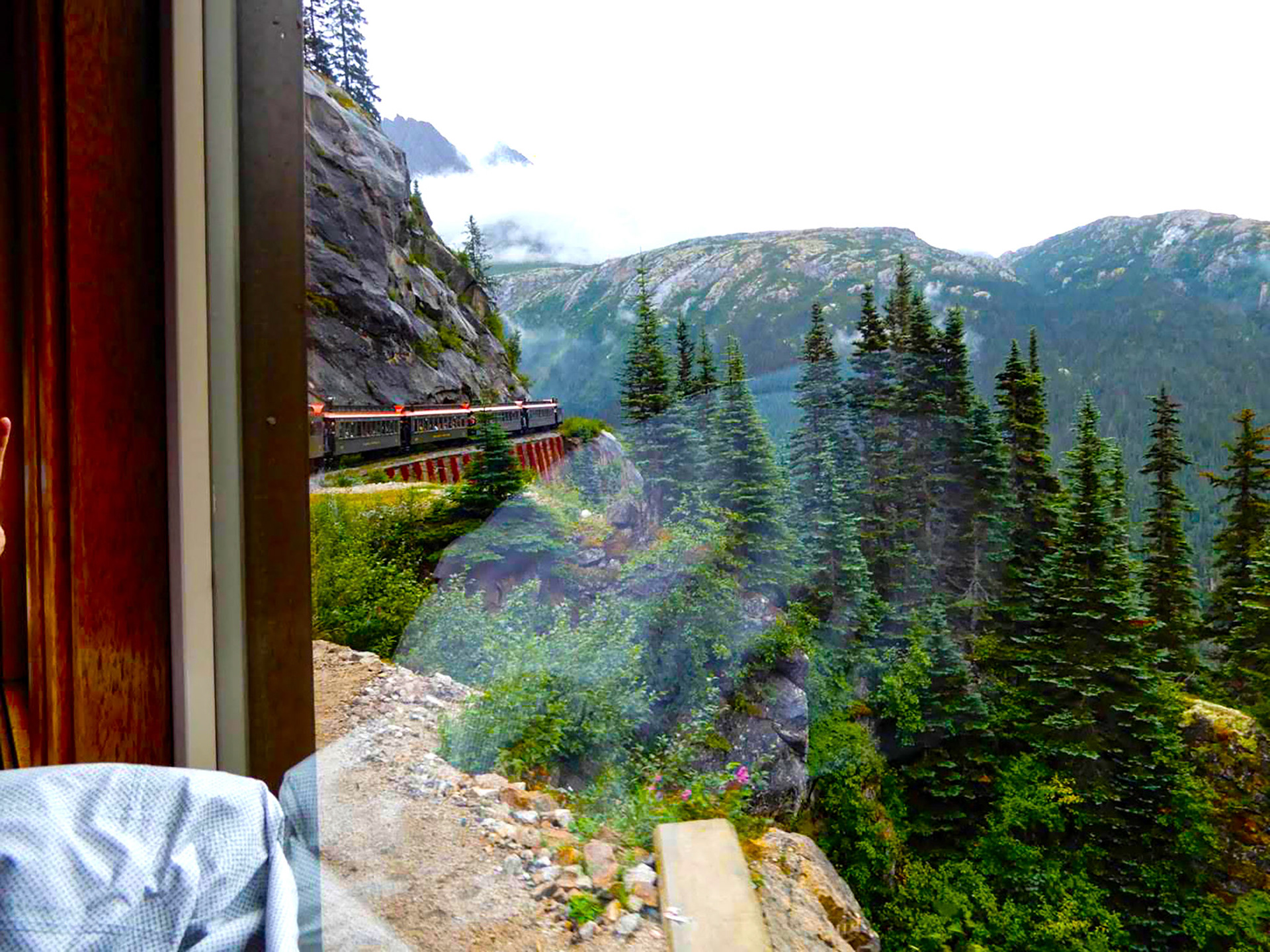 Views from the White Pass & Yukon Route Railroad excursion