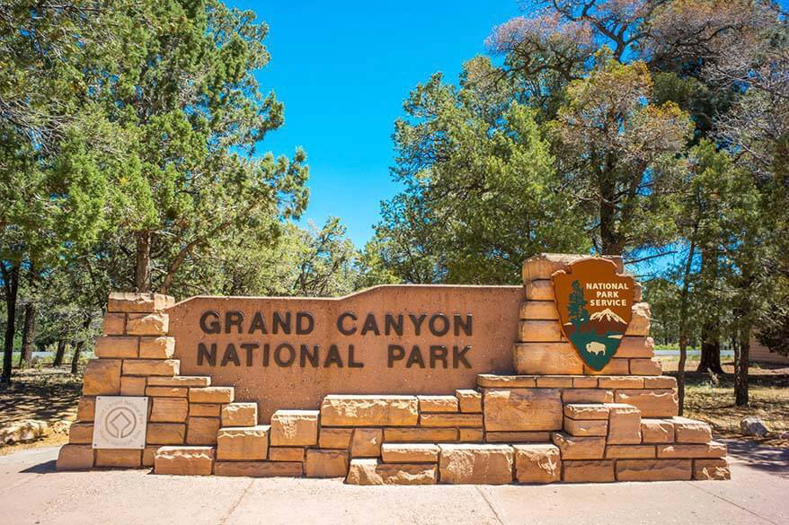 Grand Canyon Park Sign