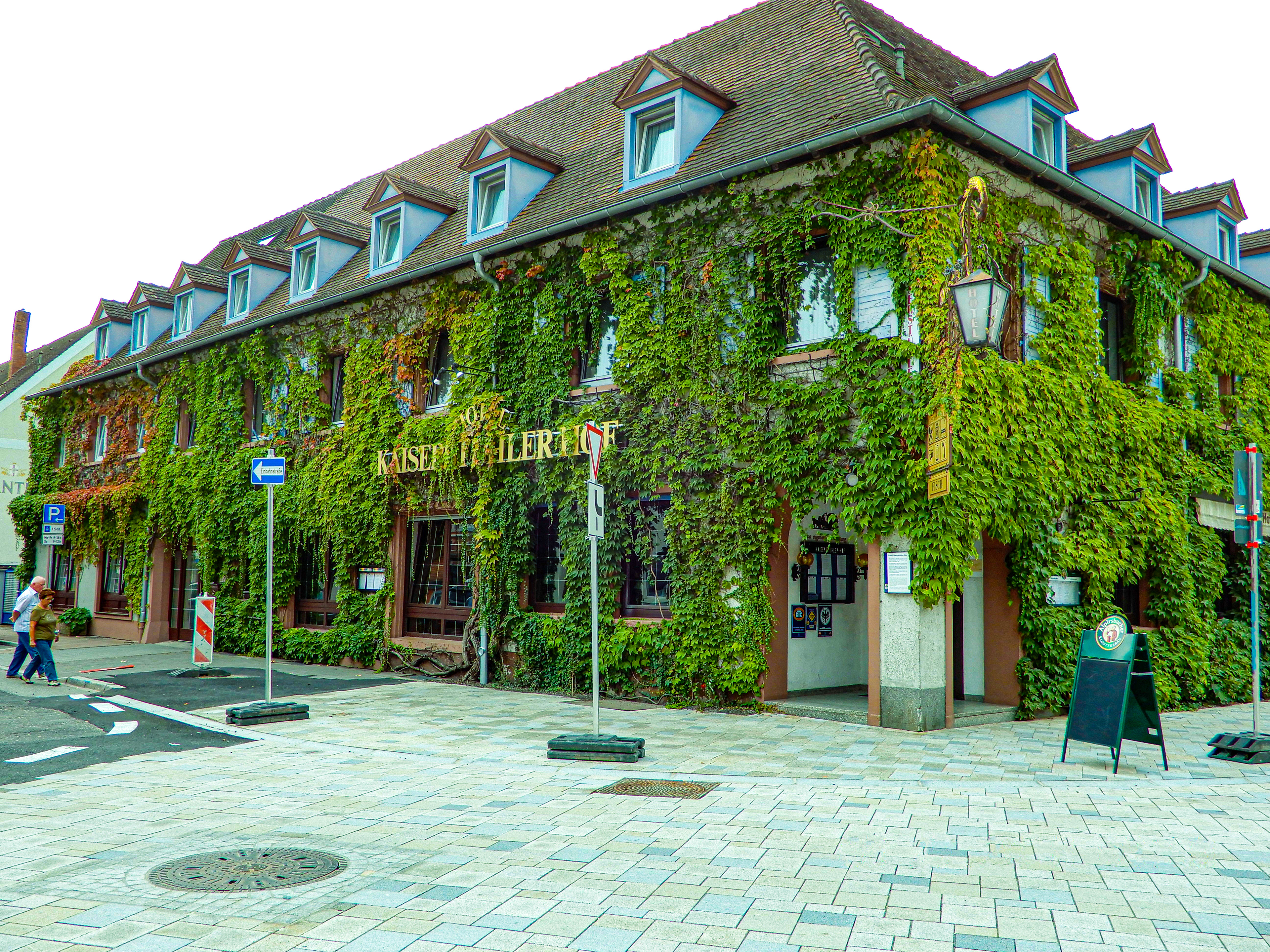 Plaza in Breisach, Germany