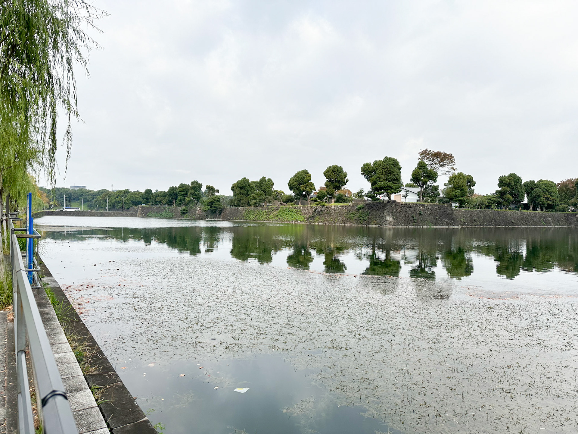 Part of the moat surrounding Edo Castle