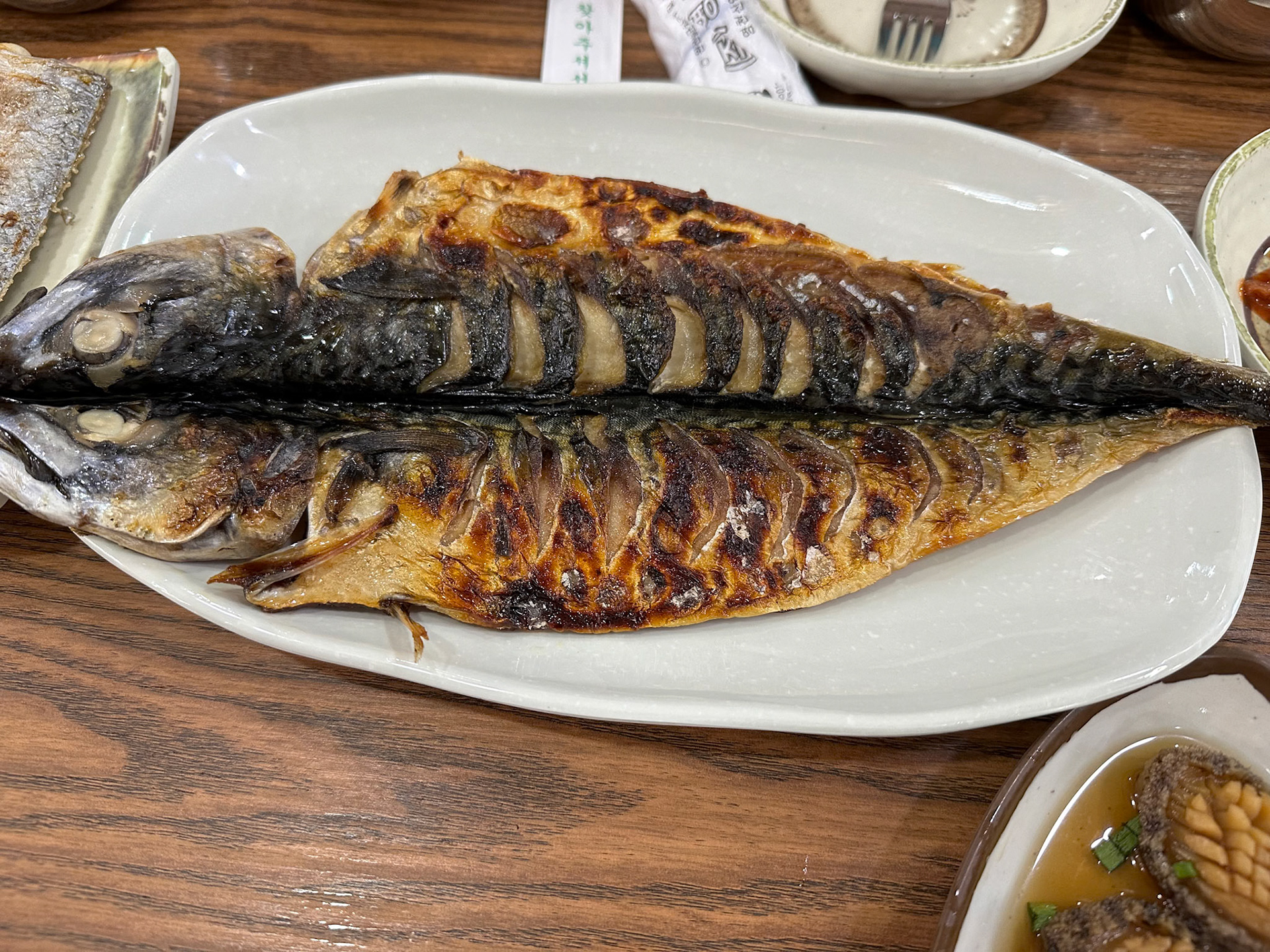Lunch at Miseuchil restaurant for Abalone Hot Pot