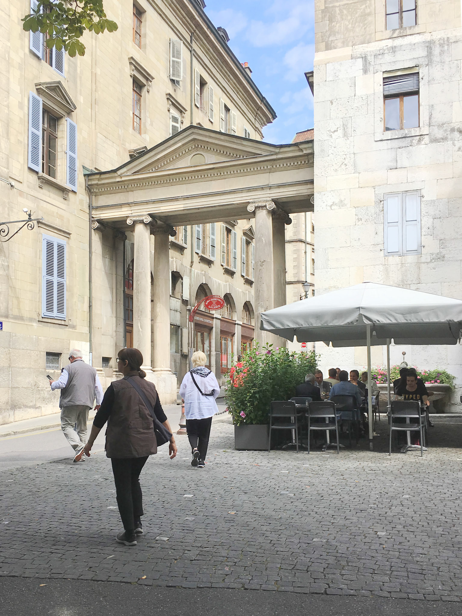 Gateway into the Old Town Geneva