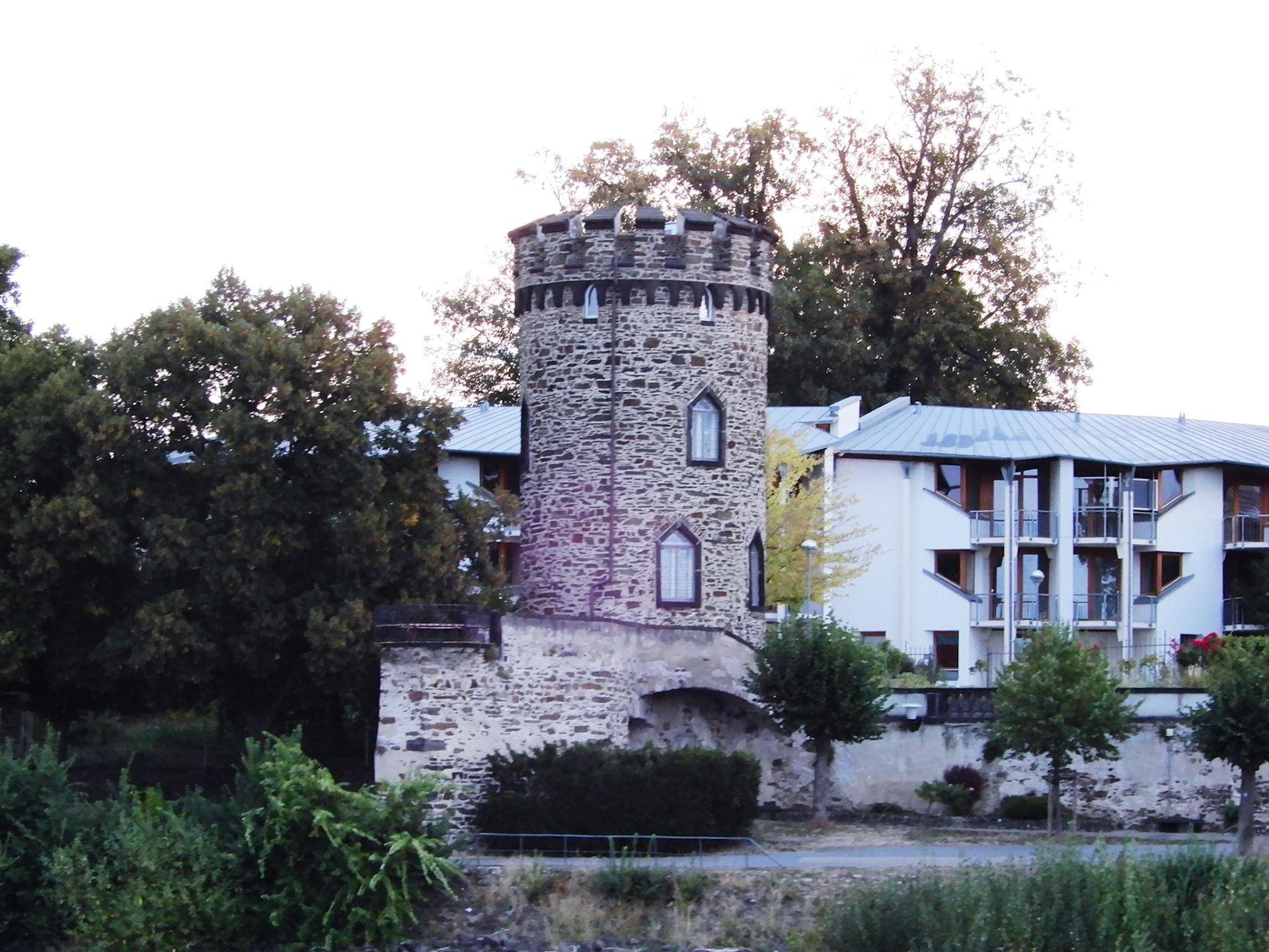 Unknow stone tower along the Rhine