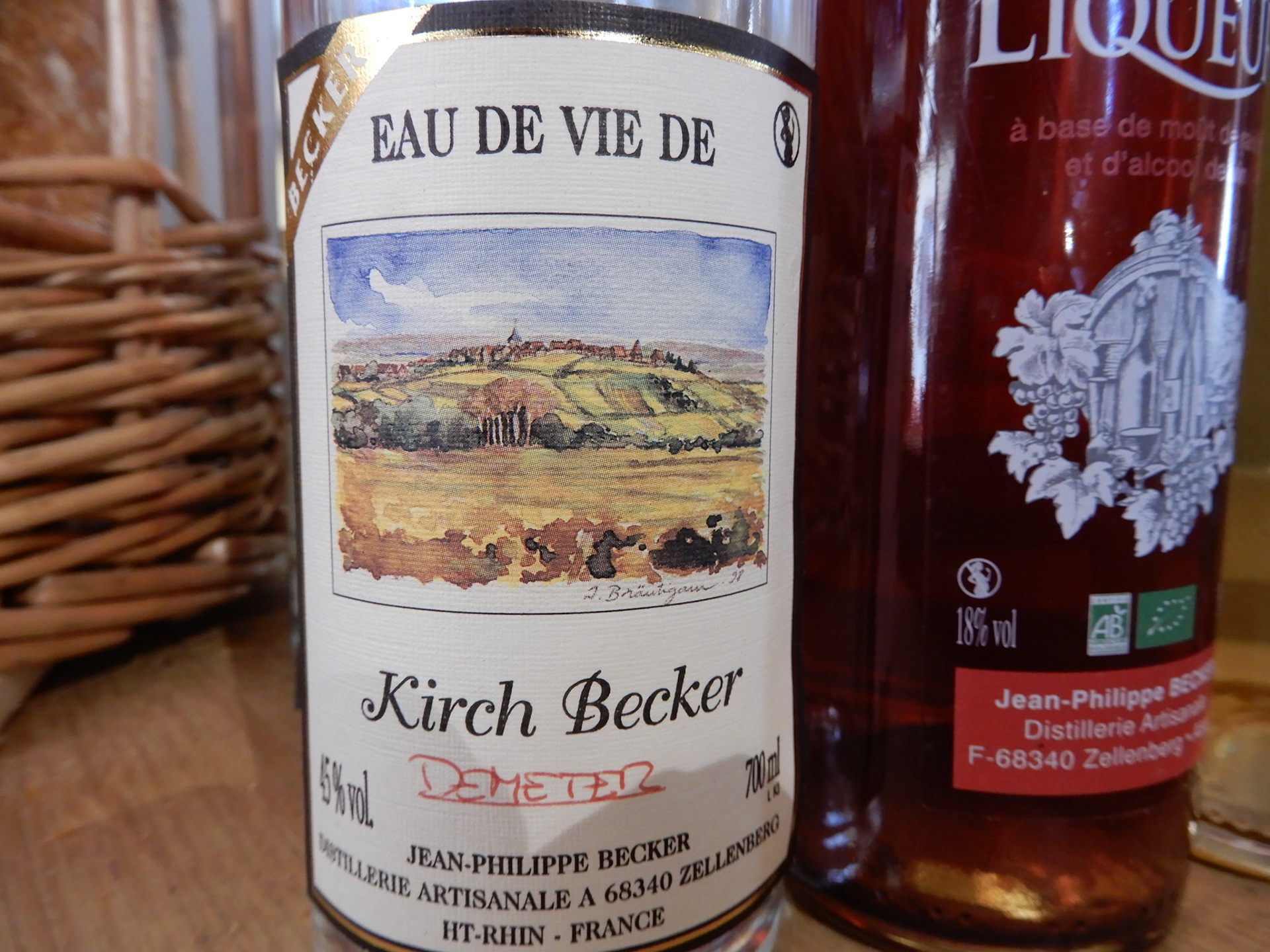 Even in the old town of Strasbourg, the Becker name appears frequently