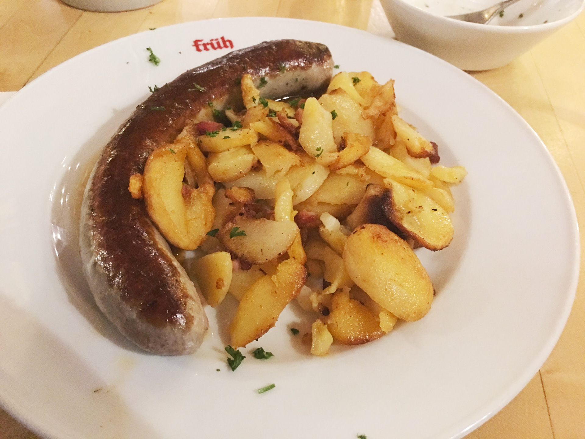 When in Germany you have to enjoy the food