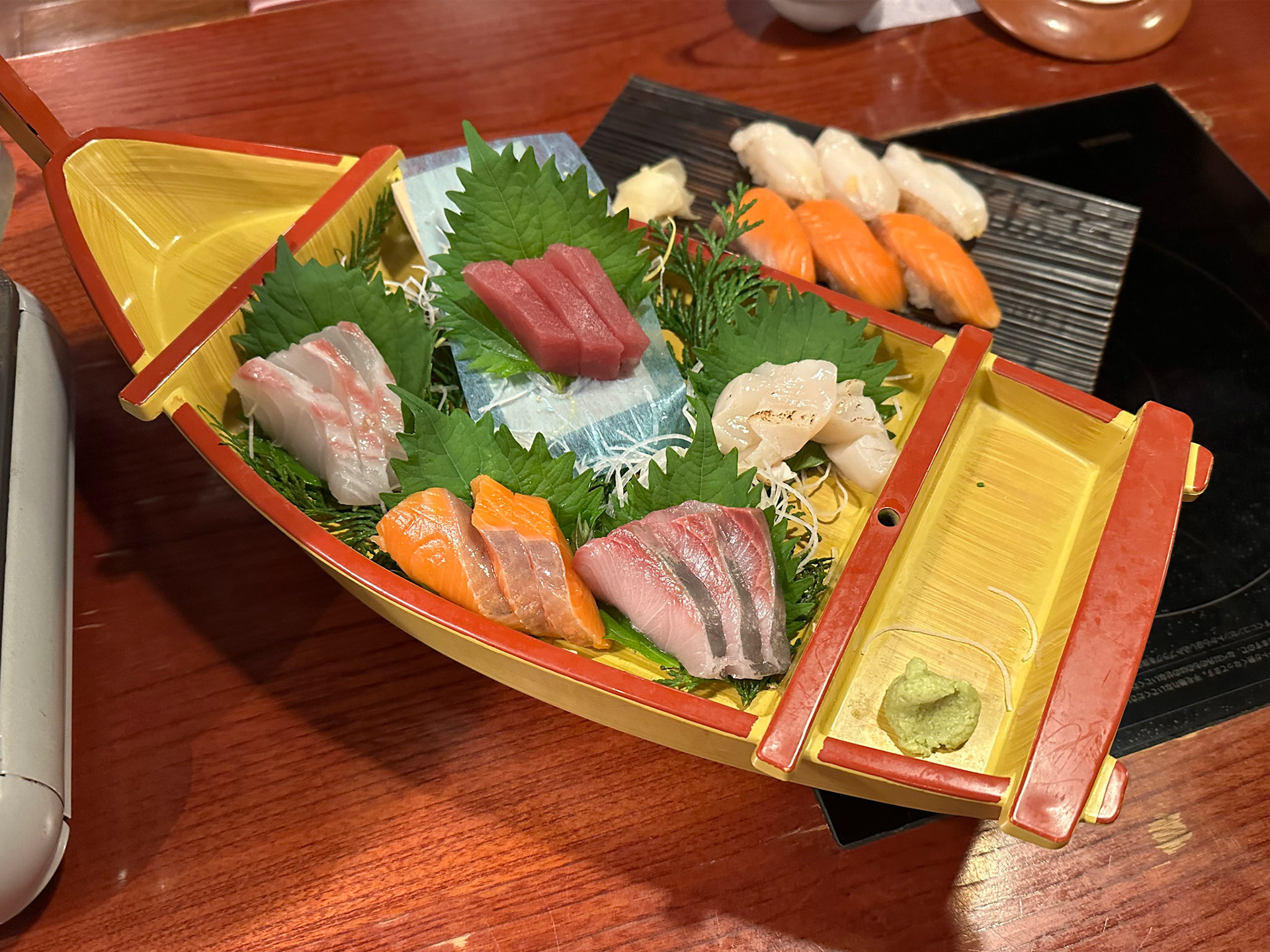 Izakaya dinner experience - a fine selection of sashimi
