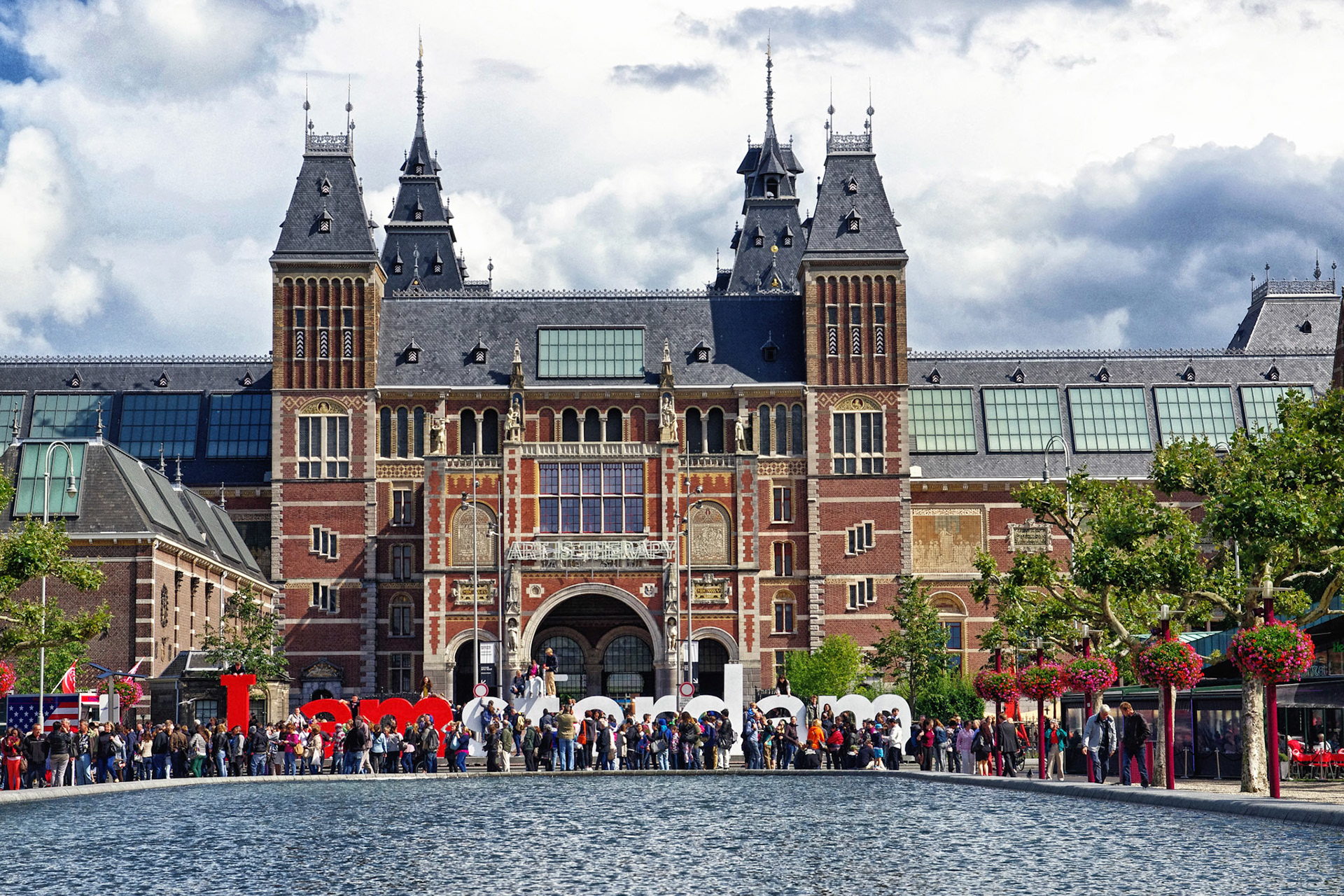 View of the Rijksmuseum