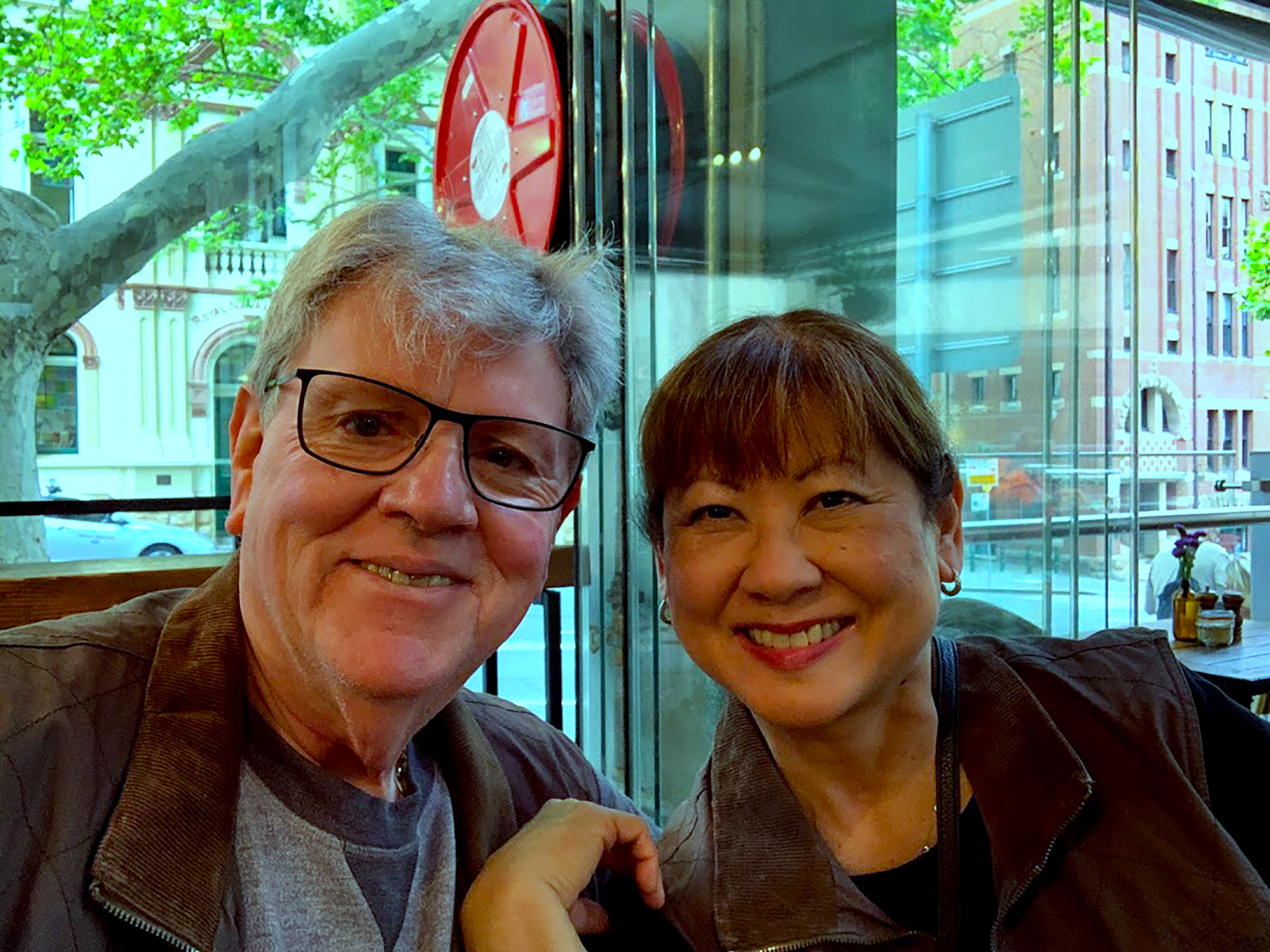 Selfie in the Motown Restaurant, Sydney