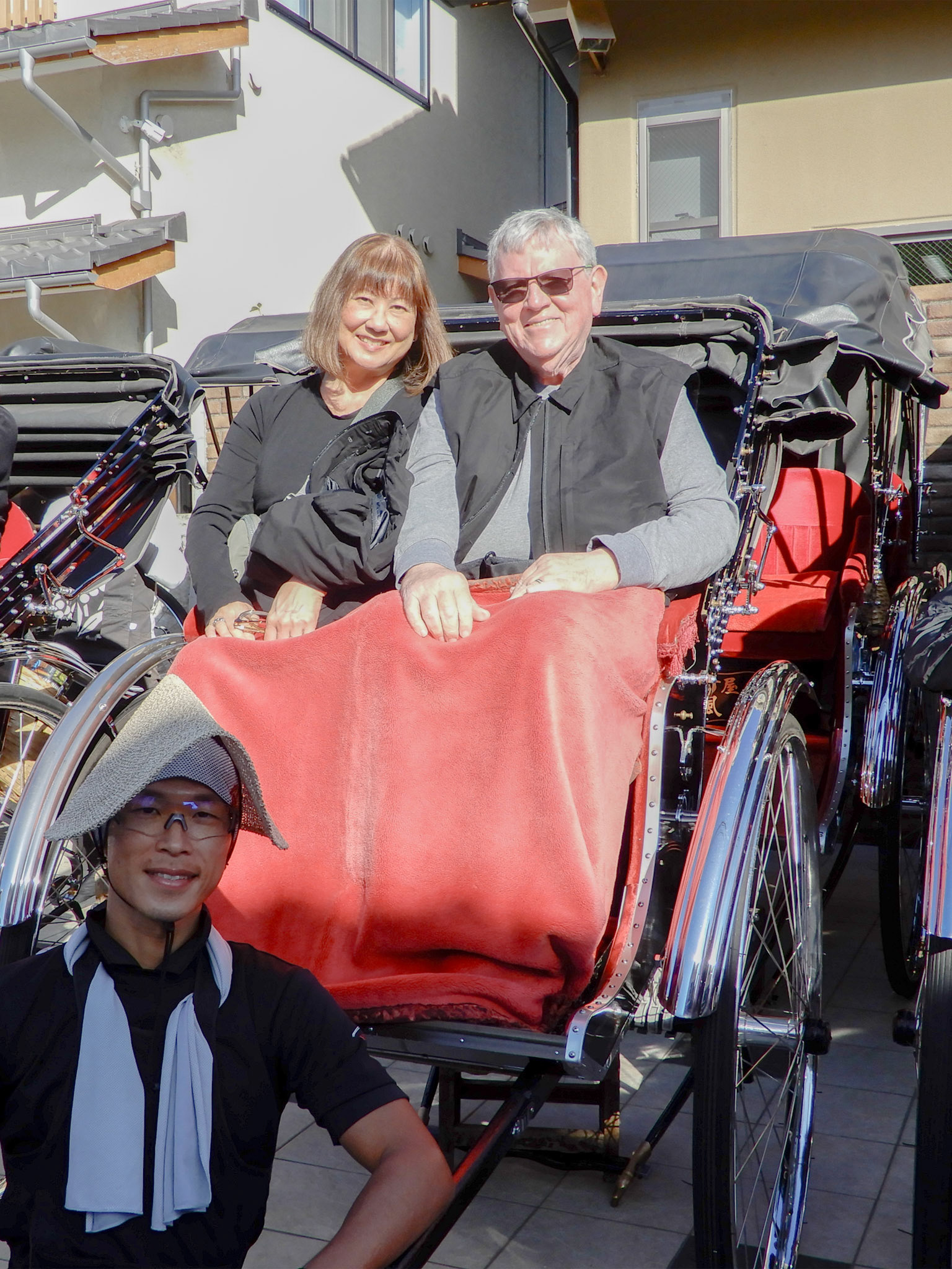 Our rickshaw driver - doing this for 12 years