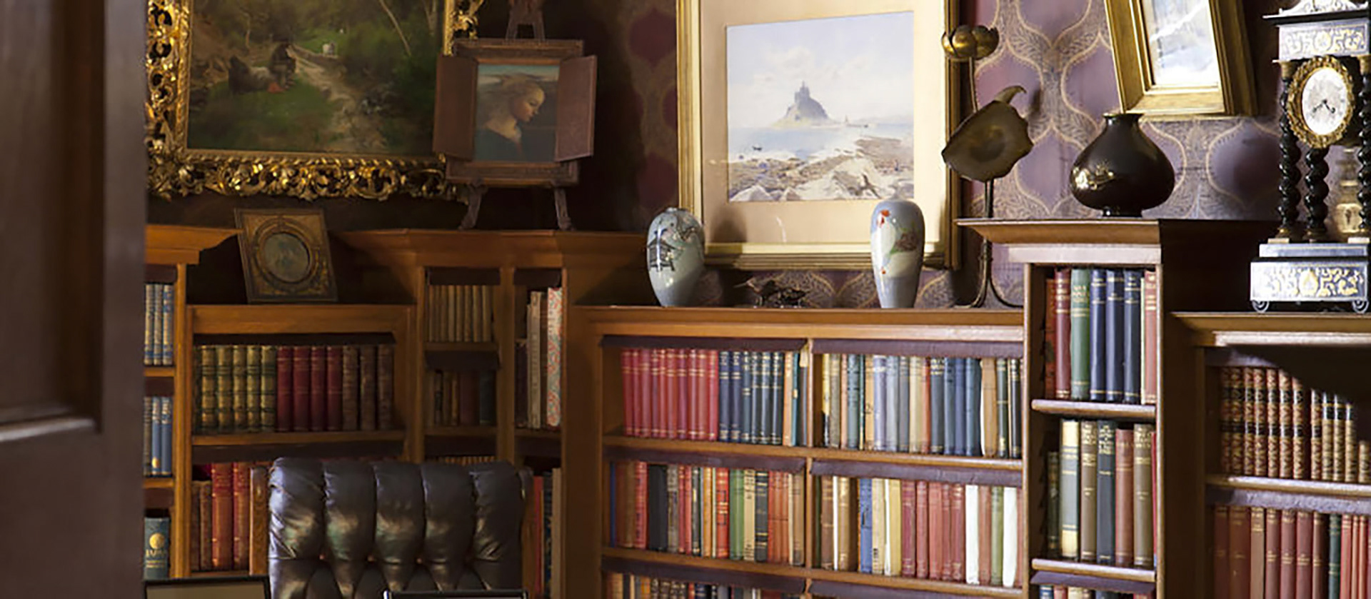 Olveston House library