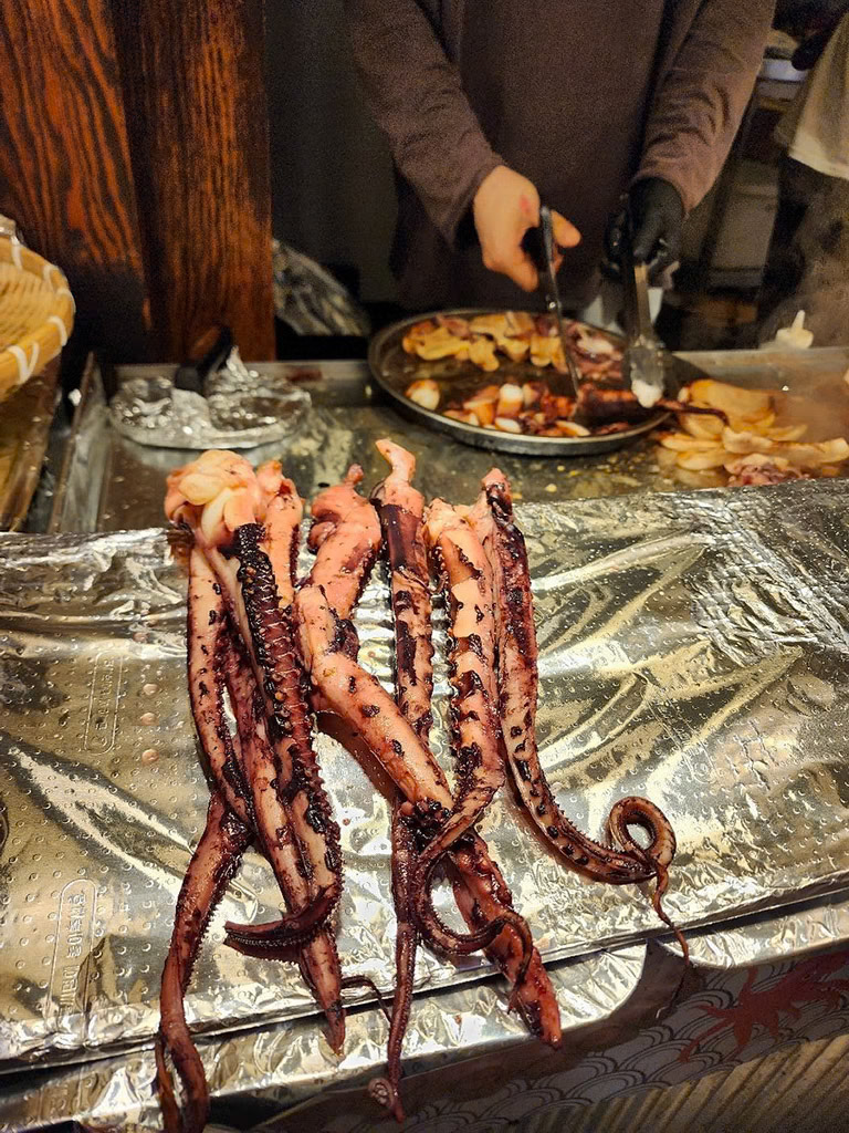 Interesting choices at Dongmun Traditional Market