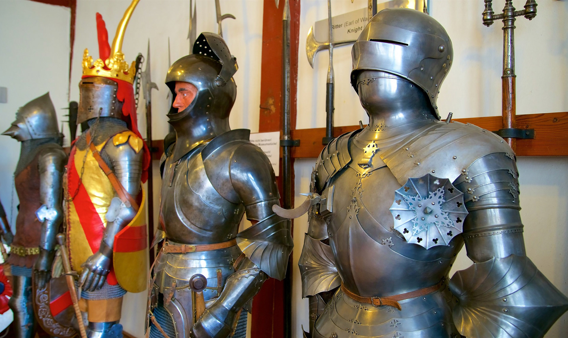 Example of medieval armament