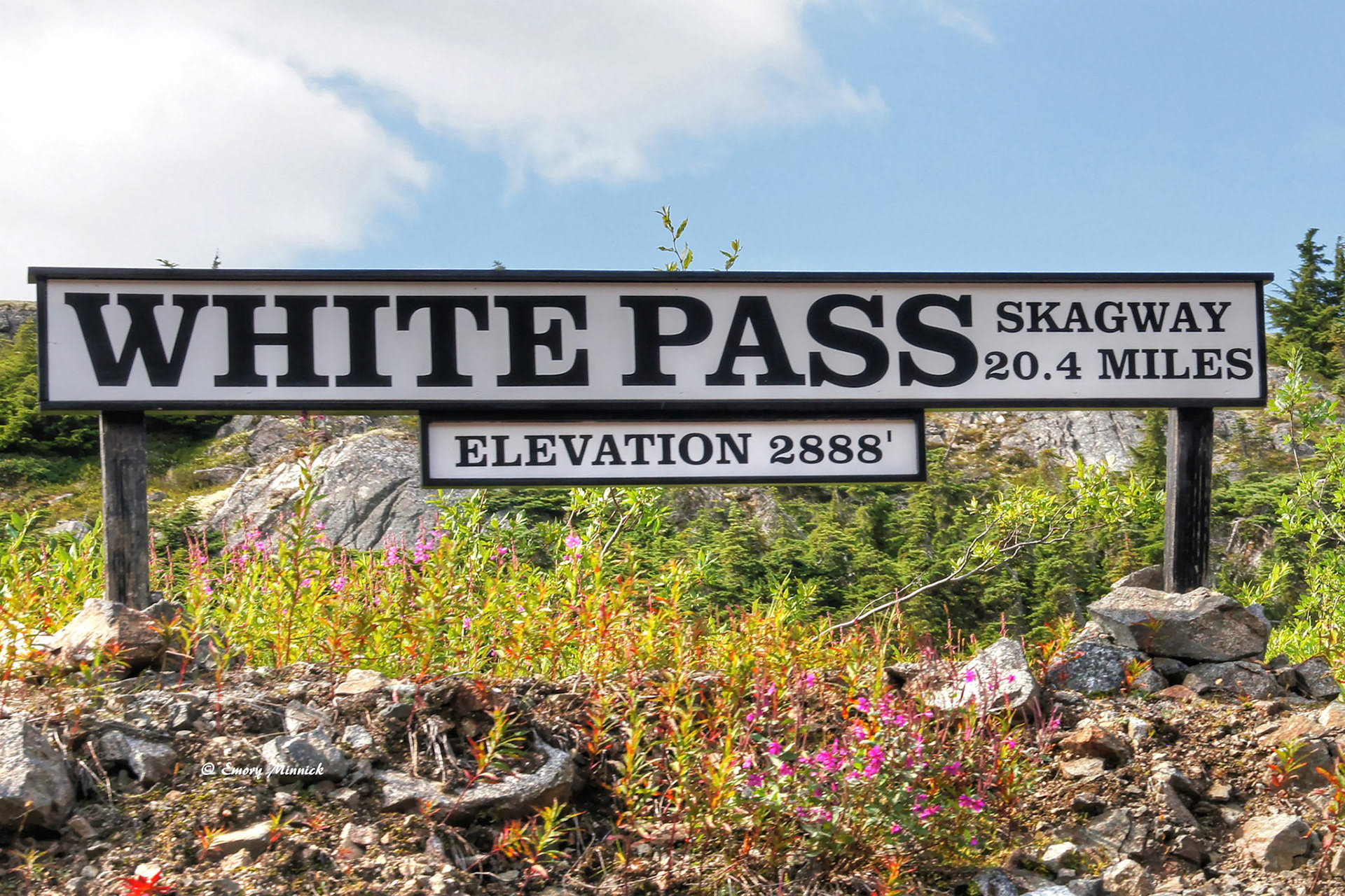 Views from the White Pass & Yukon Route Railroad excursion