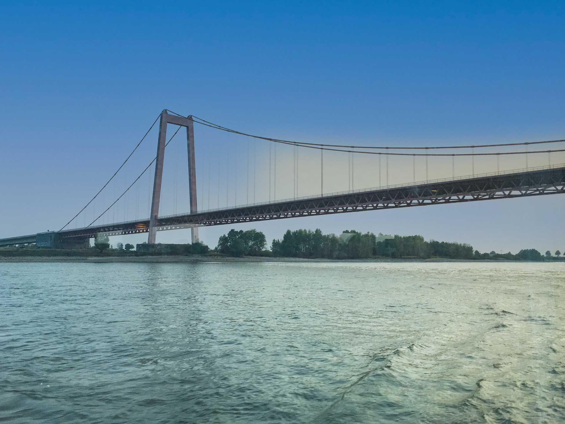 Mülheimer Brücke bridge at Cologne, Germany