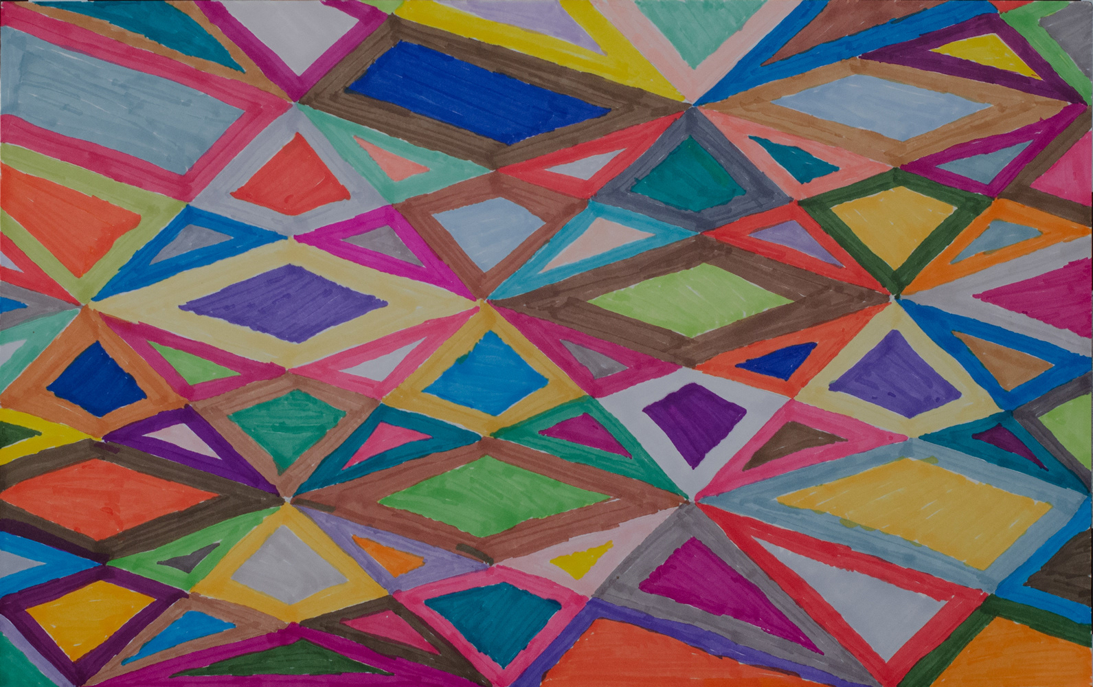 Outlined Shards