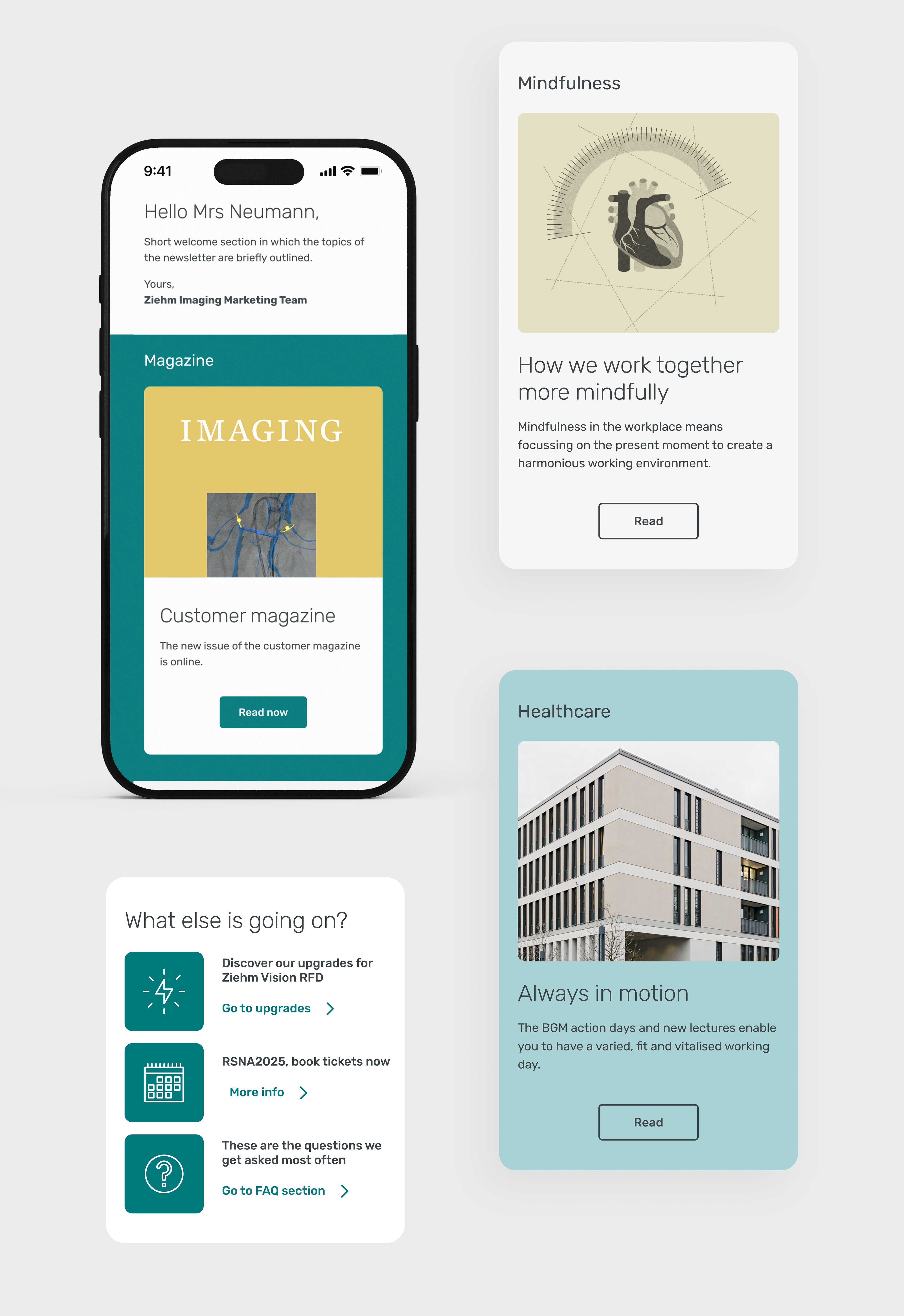 Module des Internen Newsletters