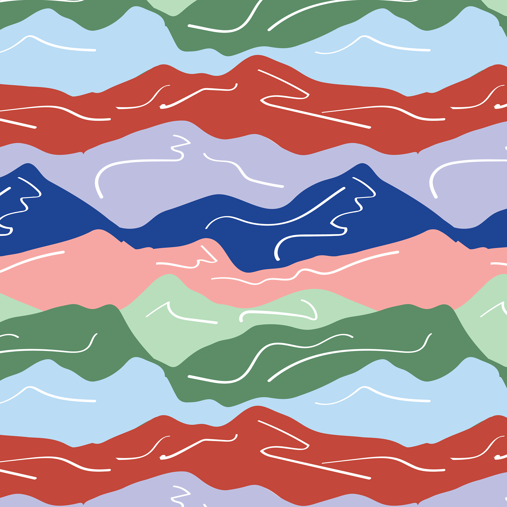 Vibrant Mountains