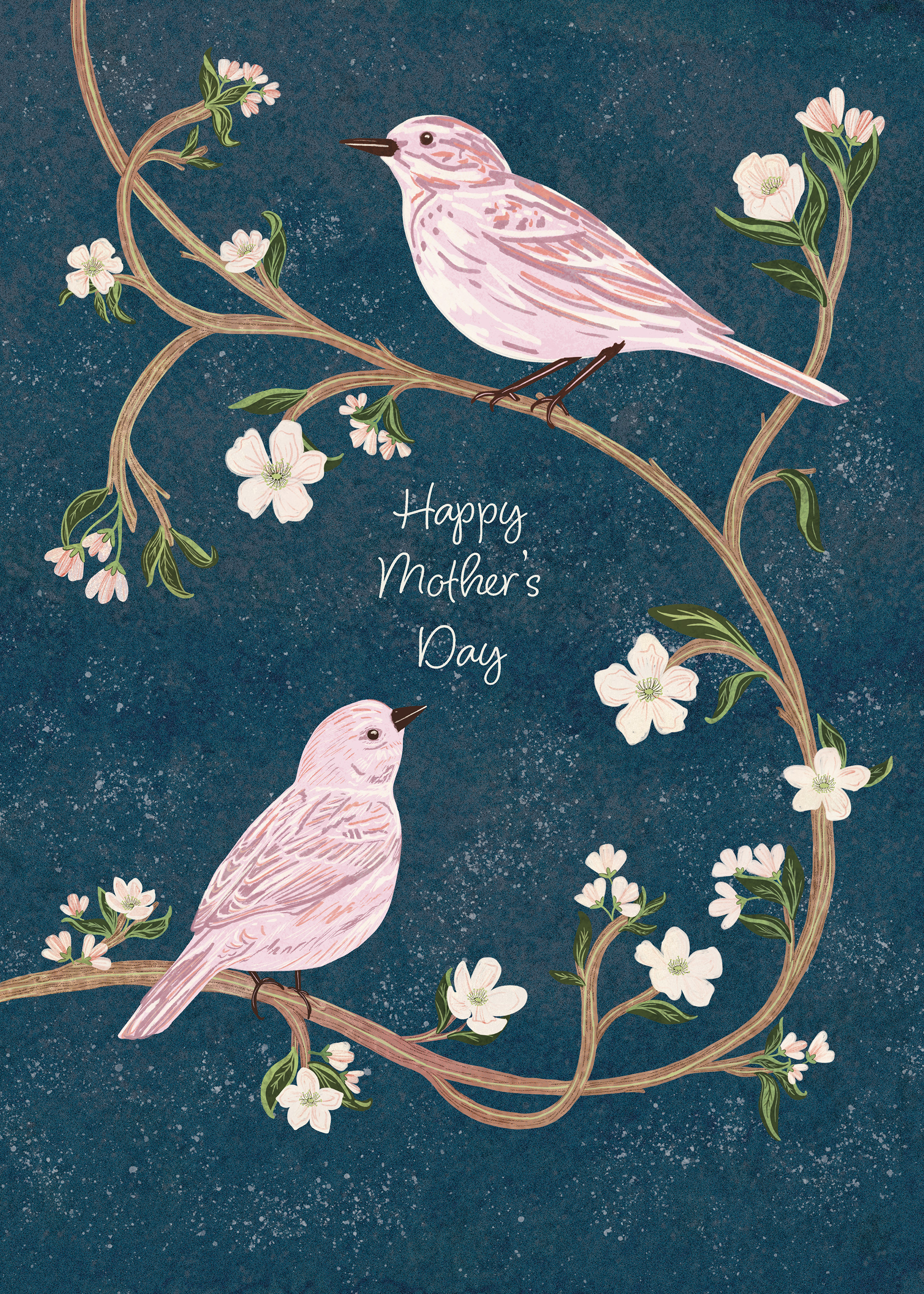 Mother's Day Birds Card