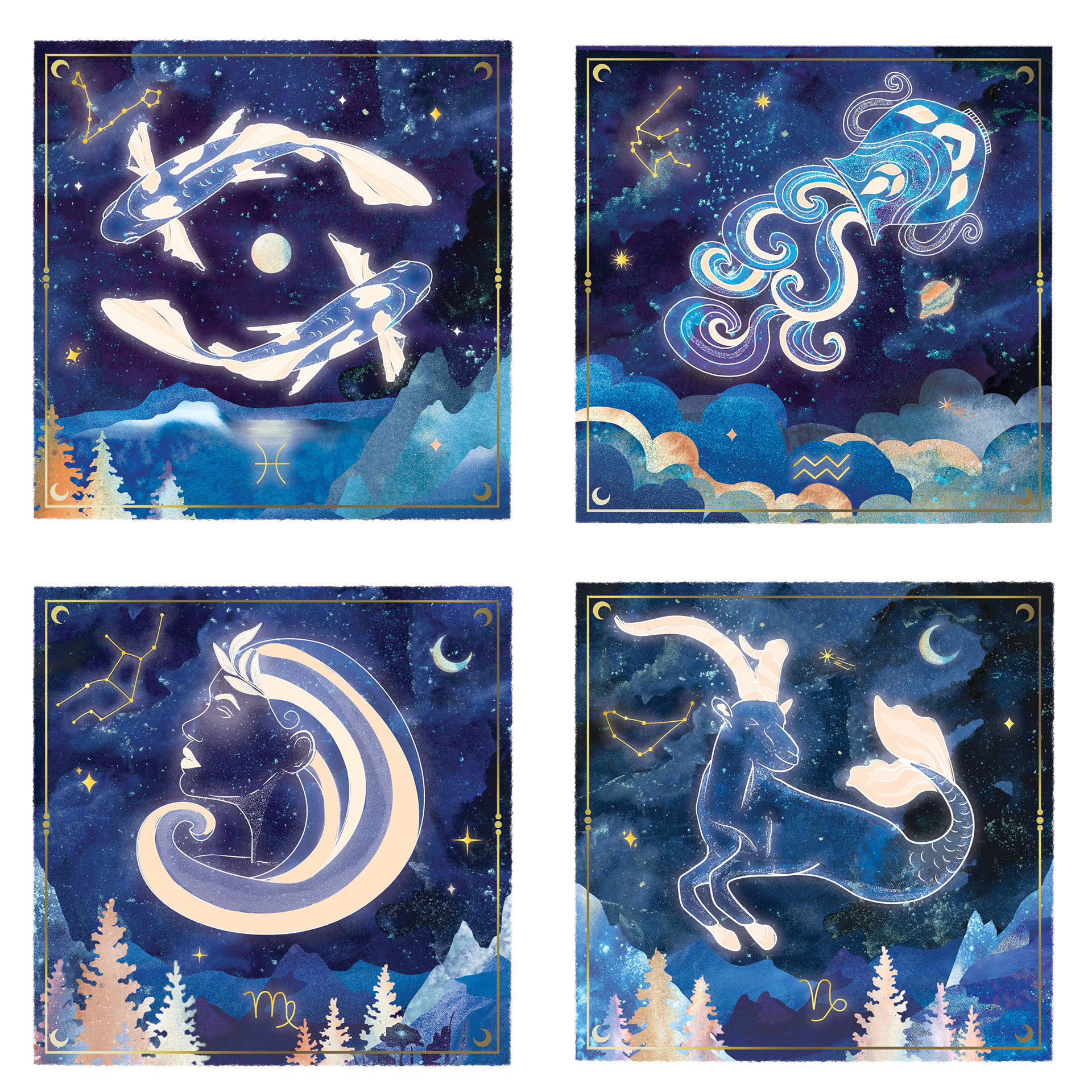 Zodiac Collection | Designed for Quilling Card