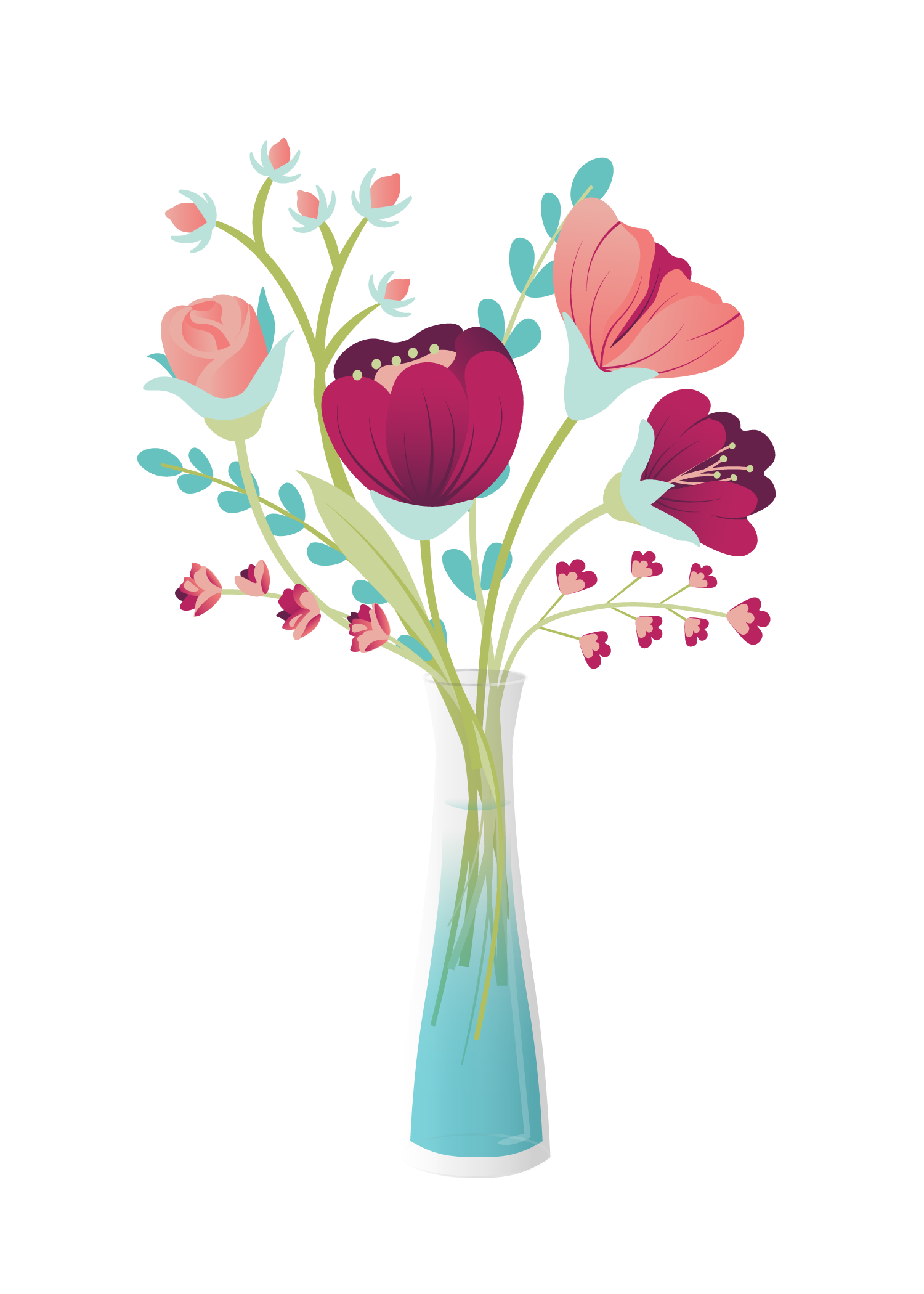 Skinny Vase | Designed for Papyrus