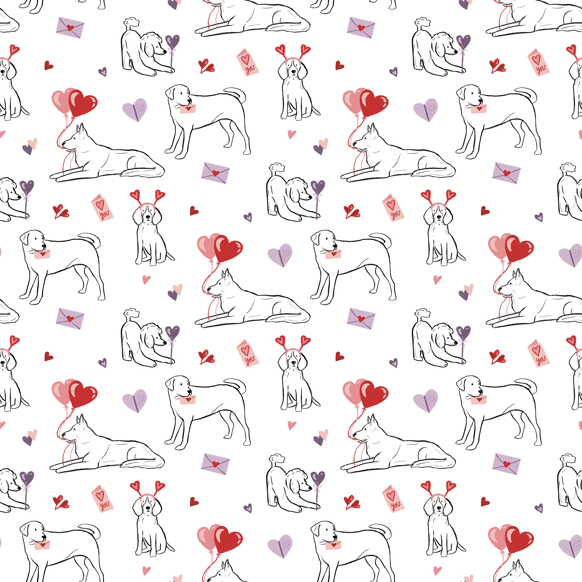 Puppy Love Pattern