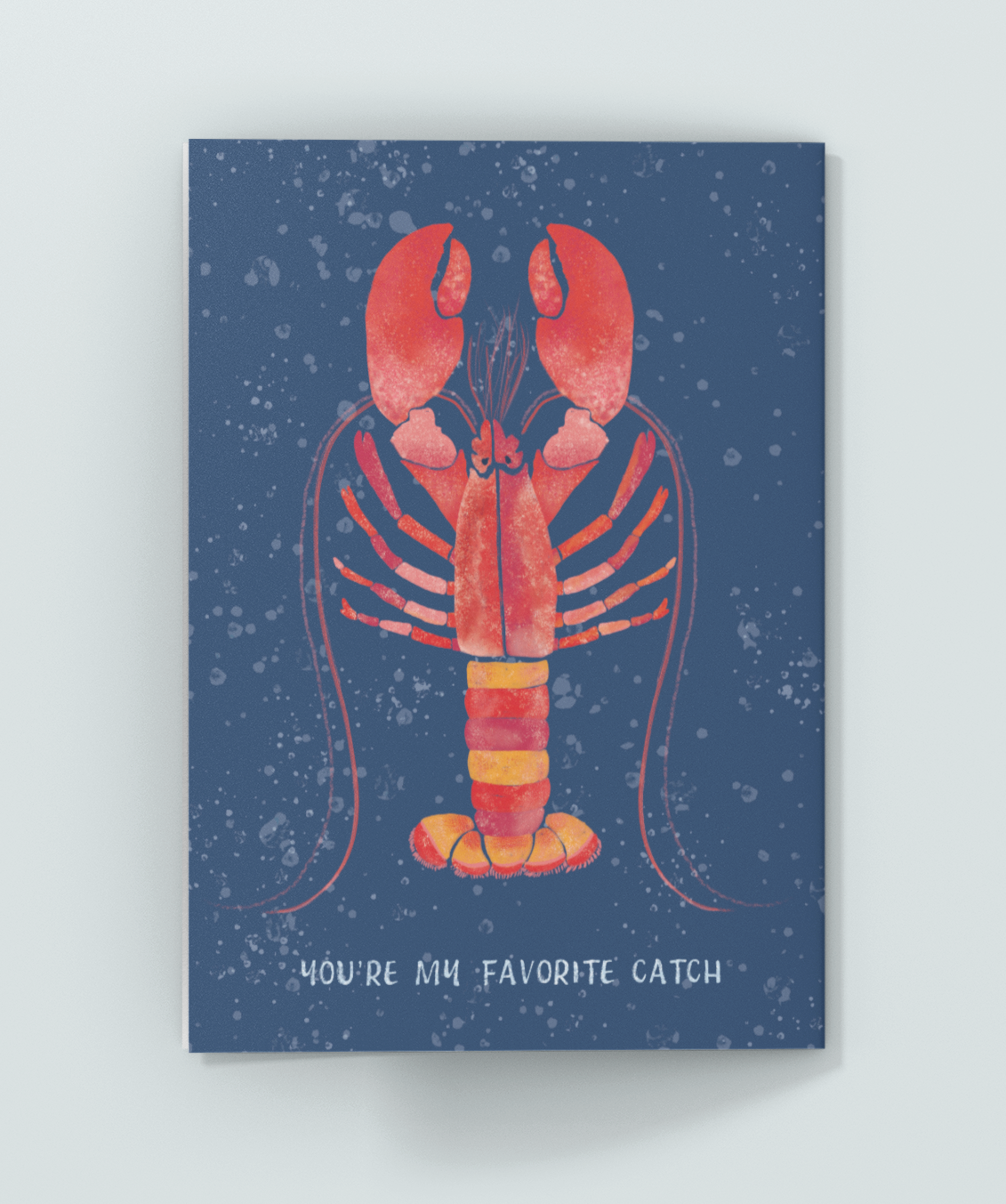 Love Lobster Card | Artwork for The Paper Store