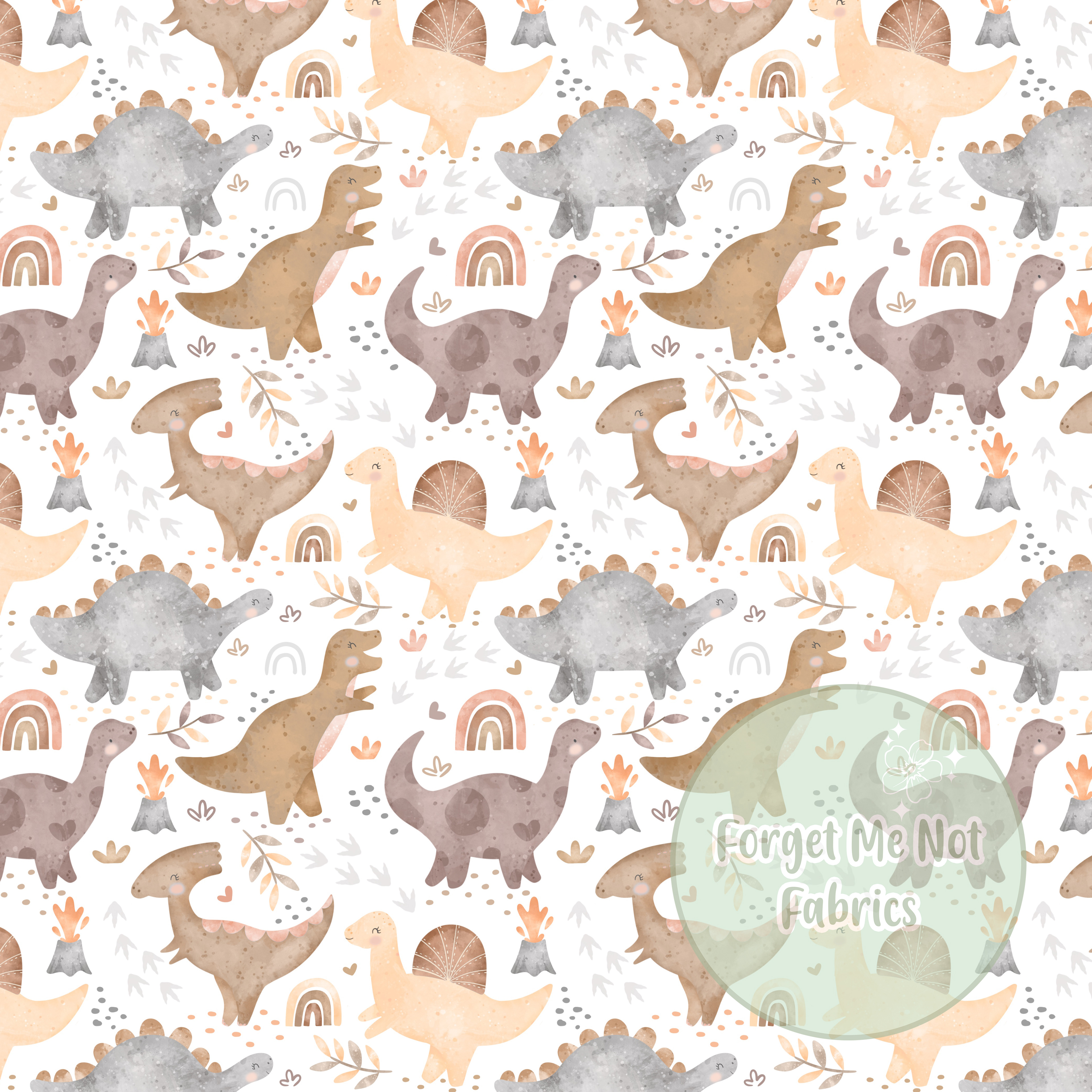 Pretty Dinosaurs - Boho