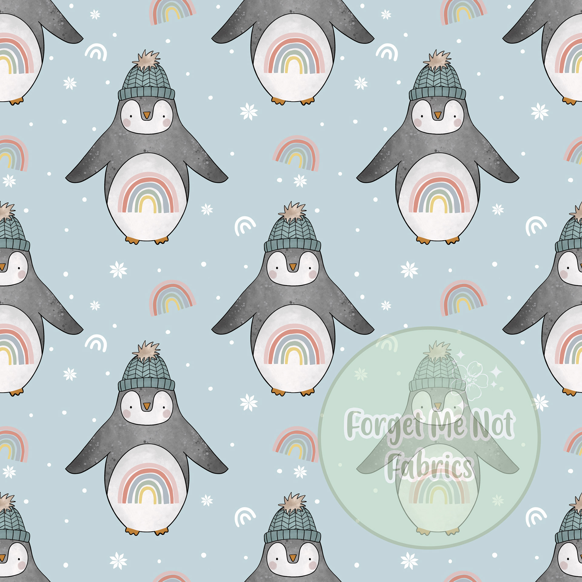 Pastel Penguin